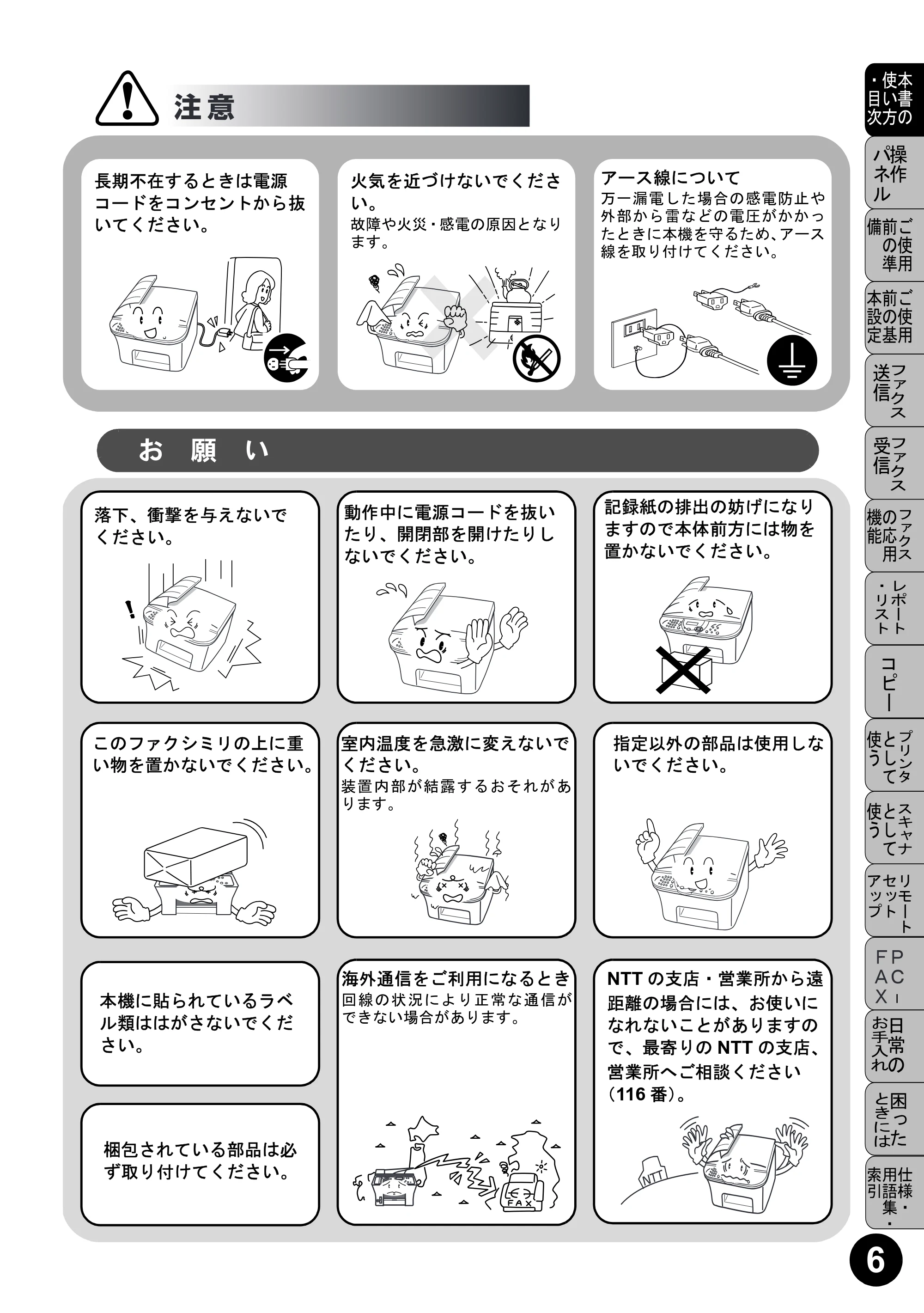 ブラザー MFC-5100J 取扱説明書（本体） — 原本ページ — 7ページ