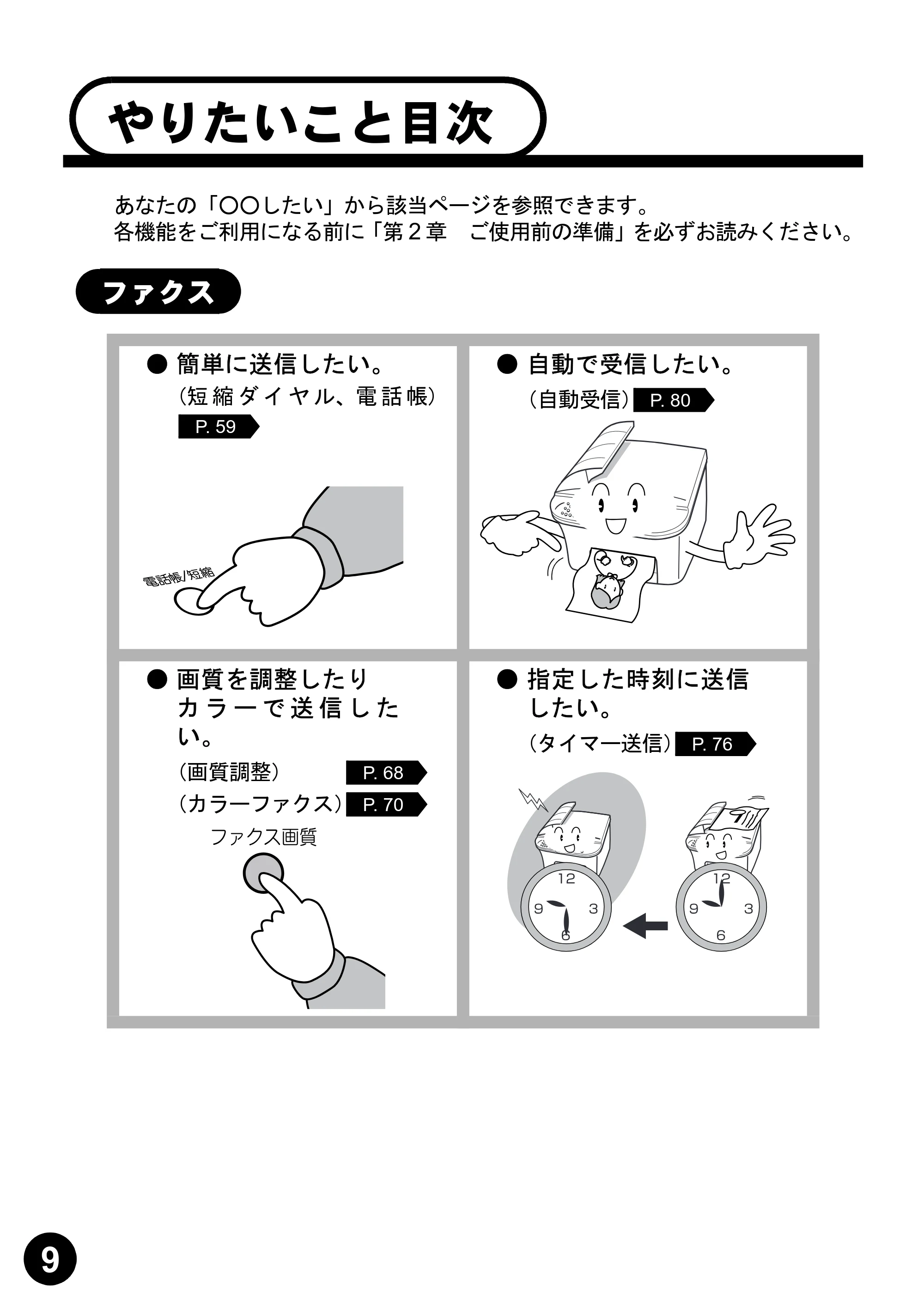 ブラザー MFC-5100J 取扱説明書（本体） — 原本ページ — 10ページ
