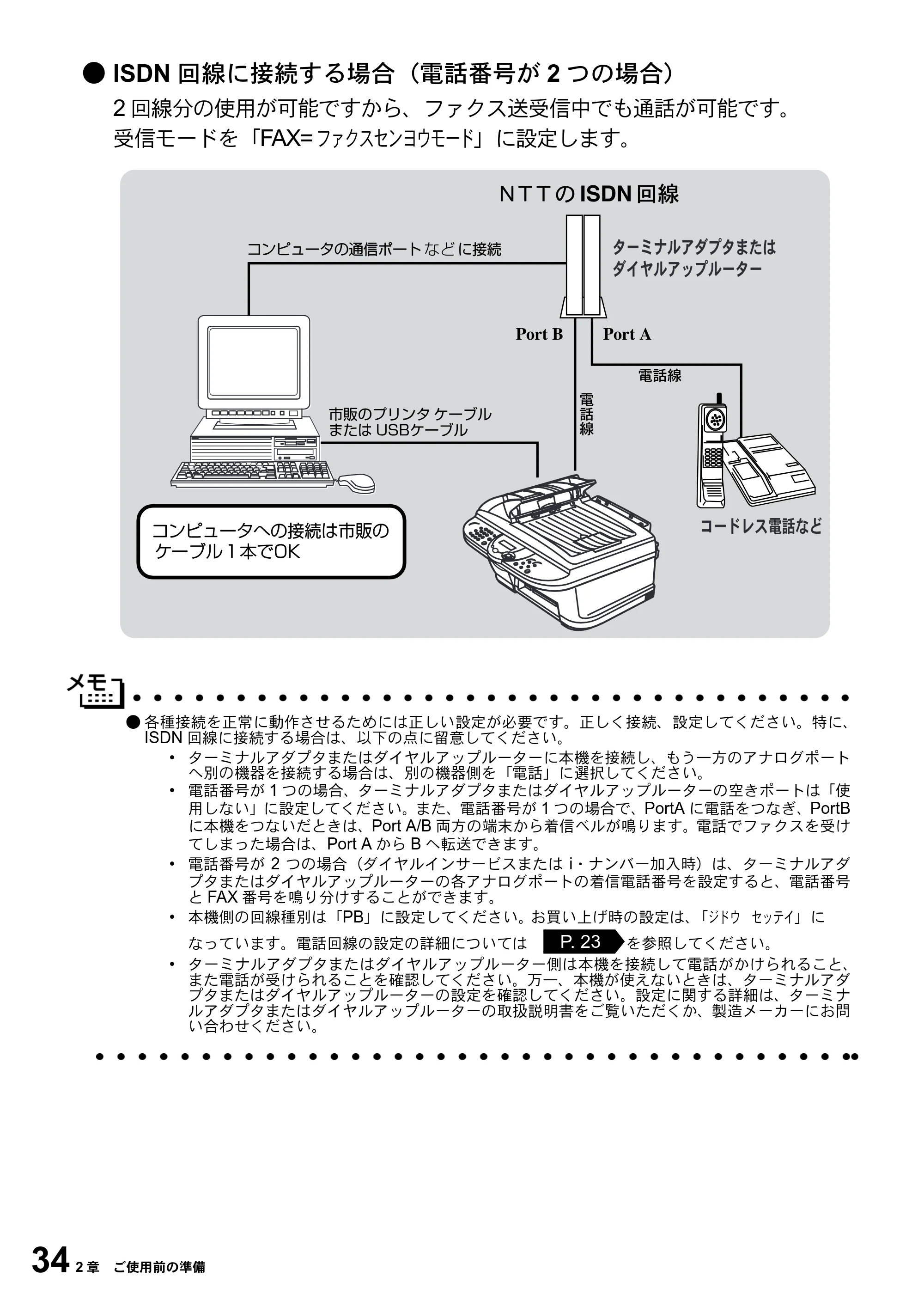 ブラザー MFC-5100J 取扱説明書（本体） — 原本ページ — 48ページ