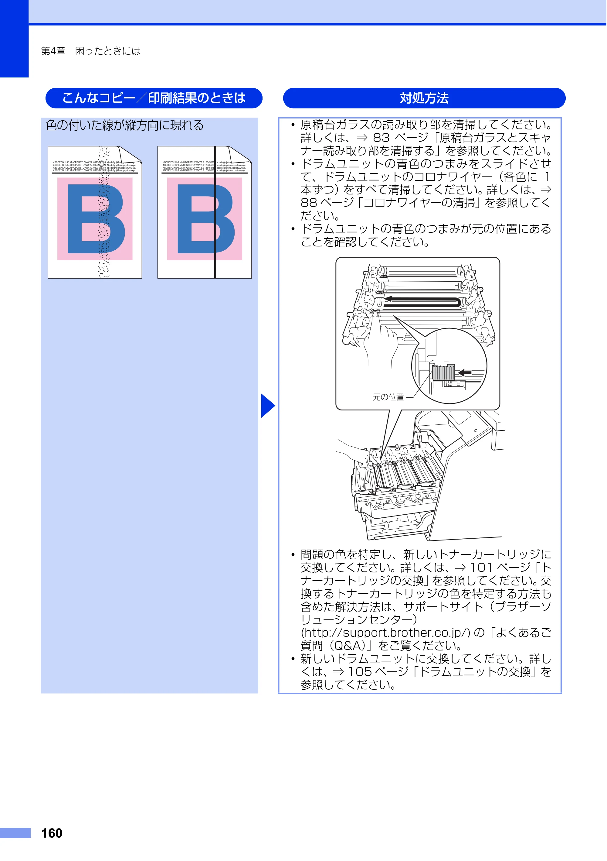 ブラザー MFC-L8650CDW / MFC-L9550CDW ユーザーズガイド ～基本編～ — 原本ページ — 160ページ