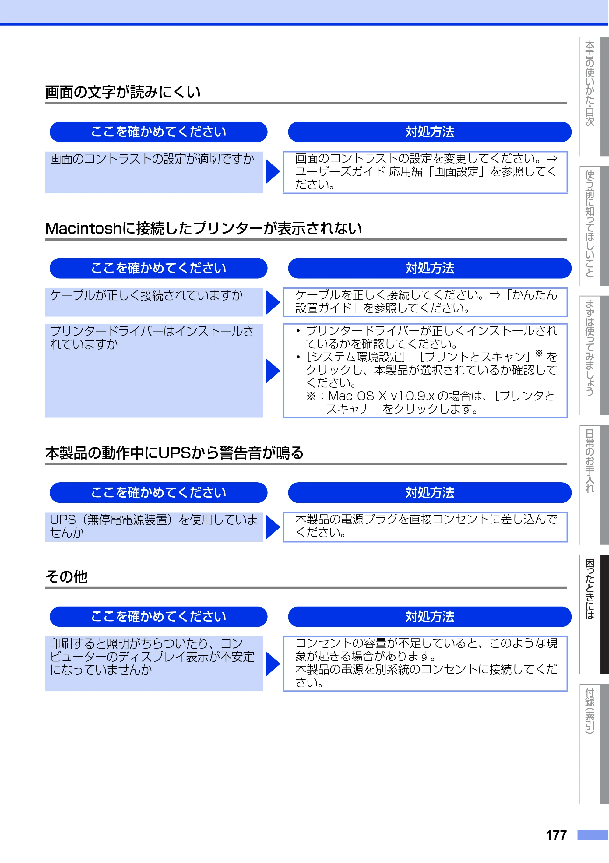 ブラザー MFC-L8650CDW / MFC-L9550CDW ユーザーズガイド ～基本編～ — 原本ページ — 177ページ
