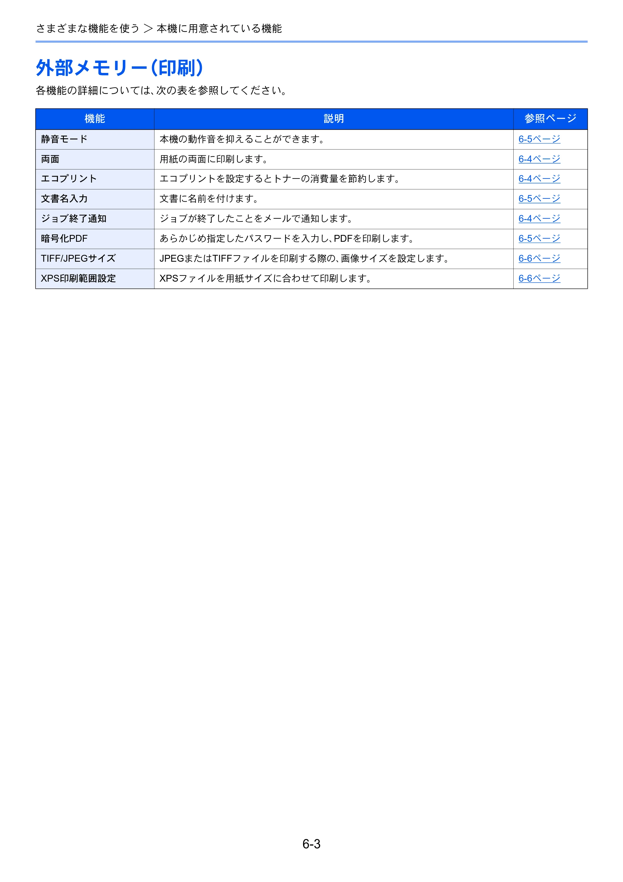 京セラ ECOSYS P7040cdn ECOSYS P7040cdn 使用説明書 — 外部メモリー（印刷） — 原本ページ — 126ページ