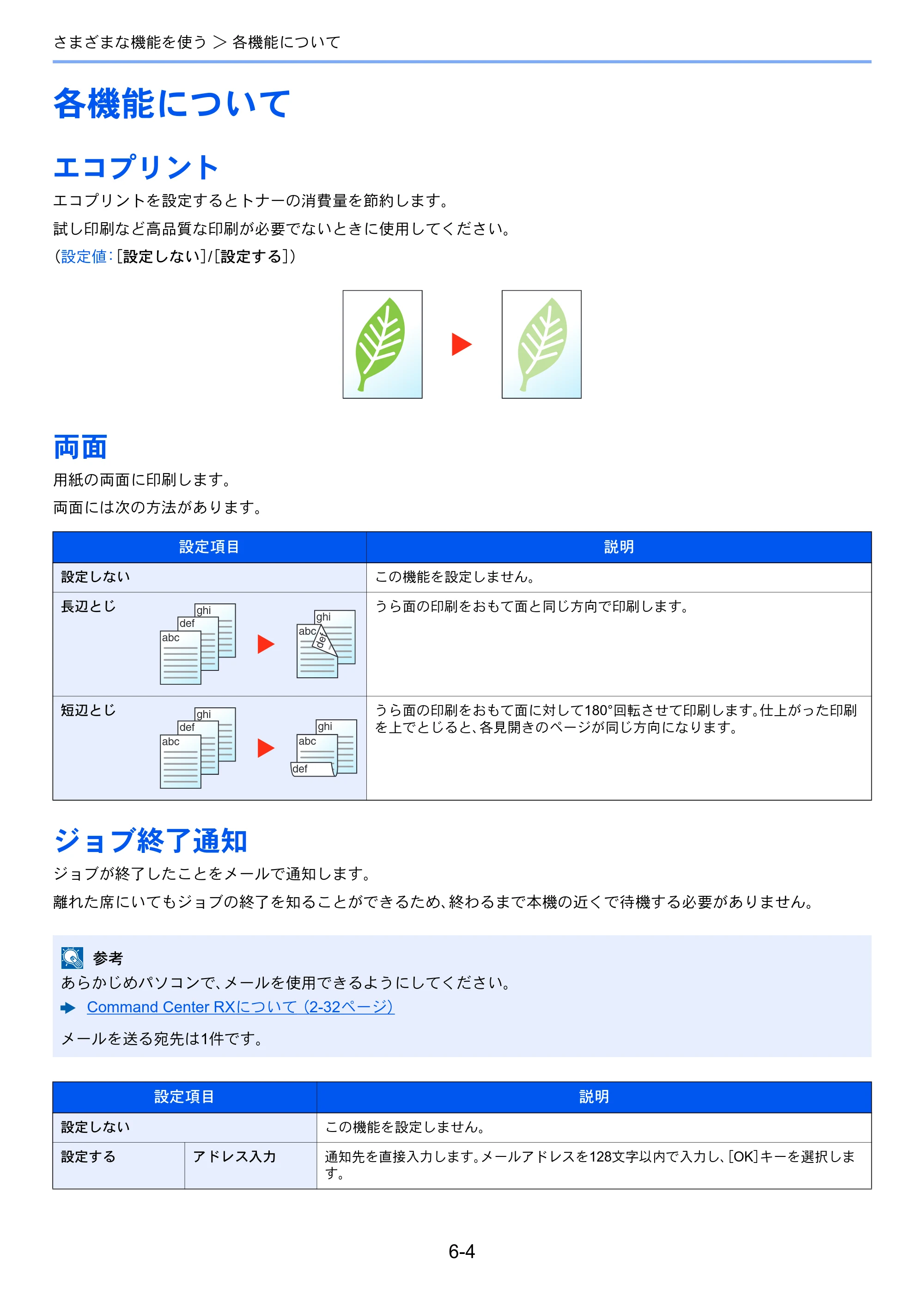 京セラ ECOSYS P7040cdn ECOSYS P7040cdn 使用説明書 — 各機能について — 原本ページ — 127ページ