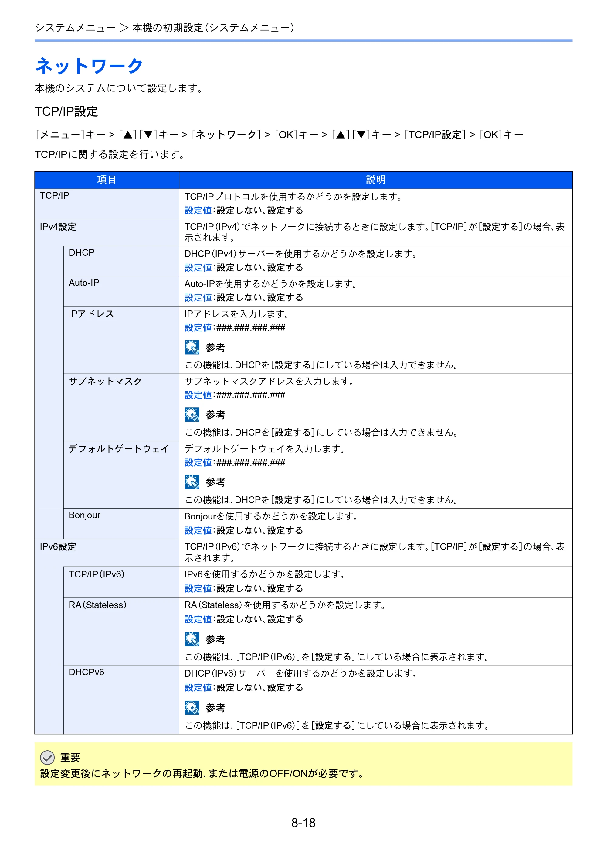 京セラ ECOSYS P7040cdn ECOSYS P7040cdn 使用説明書 — ネットワーク — 原本ページ — 153ページ