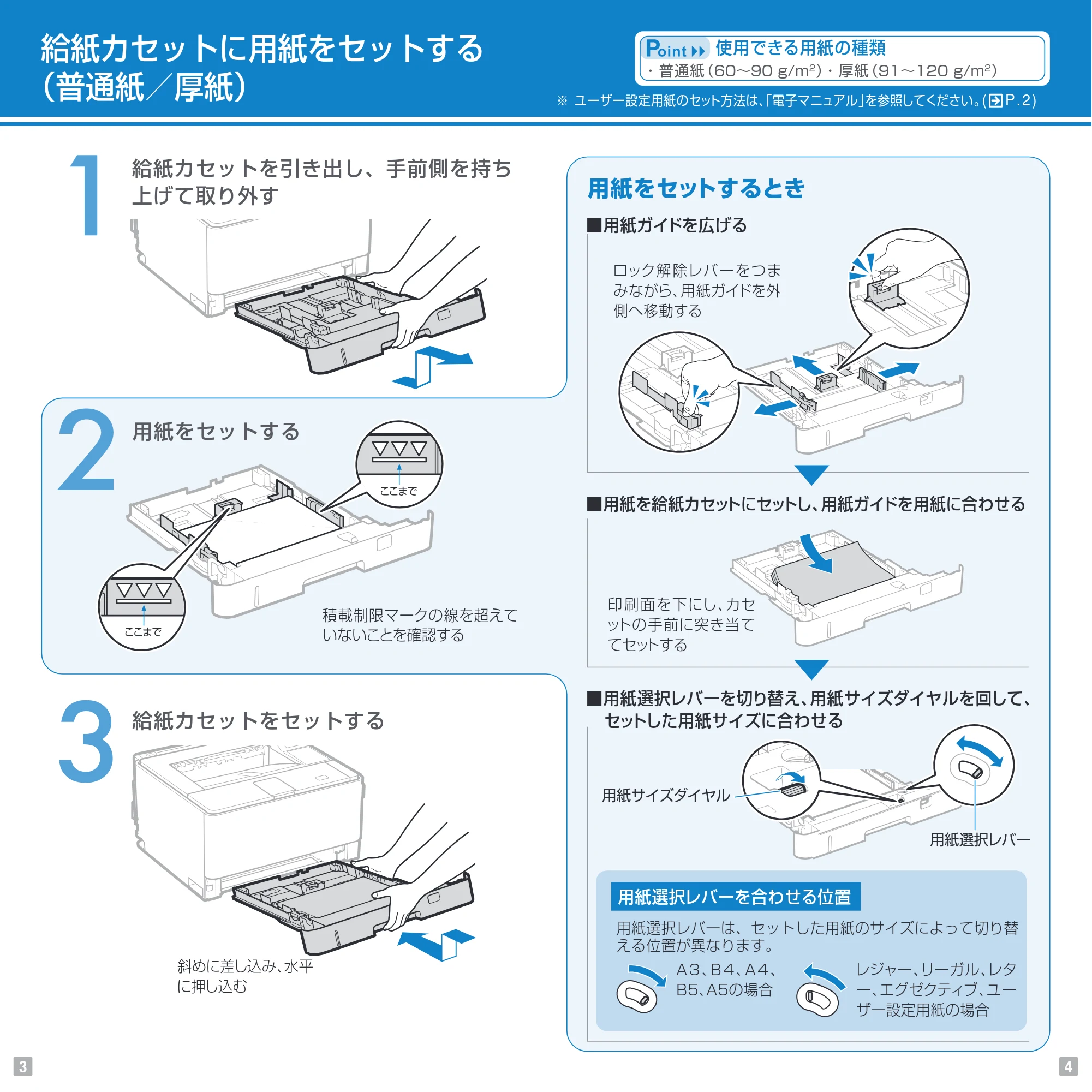キヤノン LBP8730i/LBP8720/LBP8710/LBP8710e Pocket Guide 2013年11月18日掲載(PDF:2.91MB) — 原本ページ — 3ページ