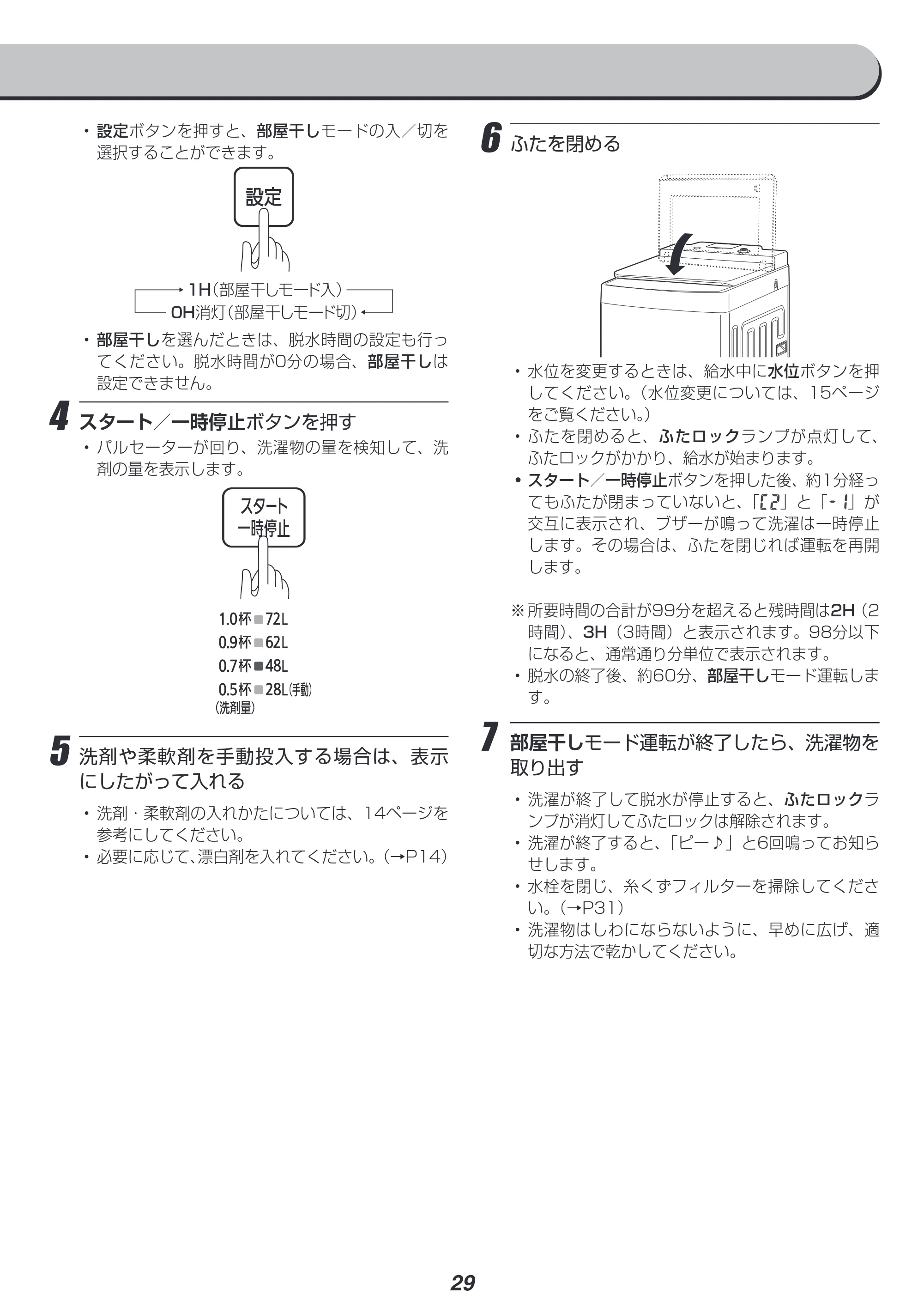 アイリスオーヤマ KAW-100B 取扱説明書 — 原本ページ — 29ページ