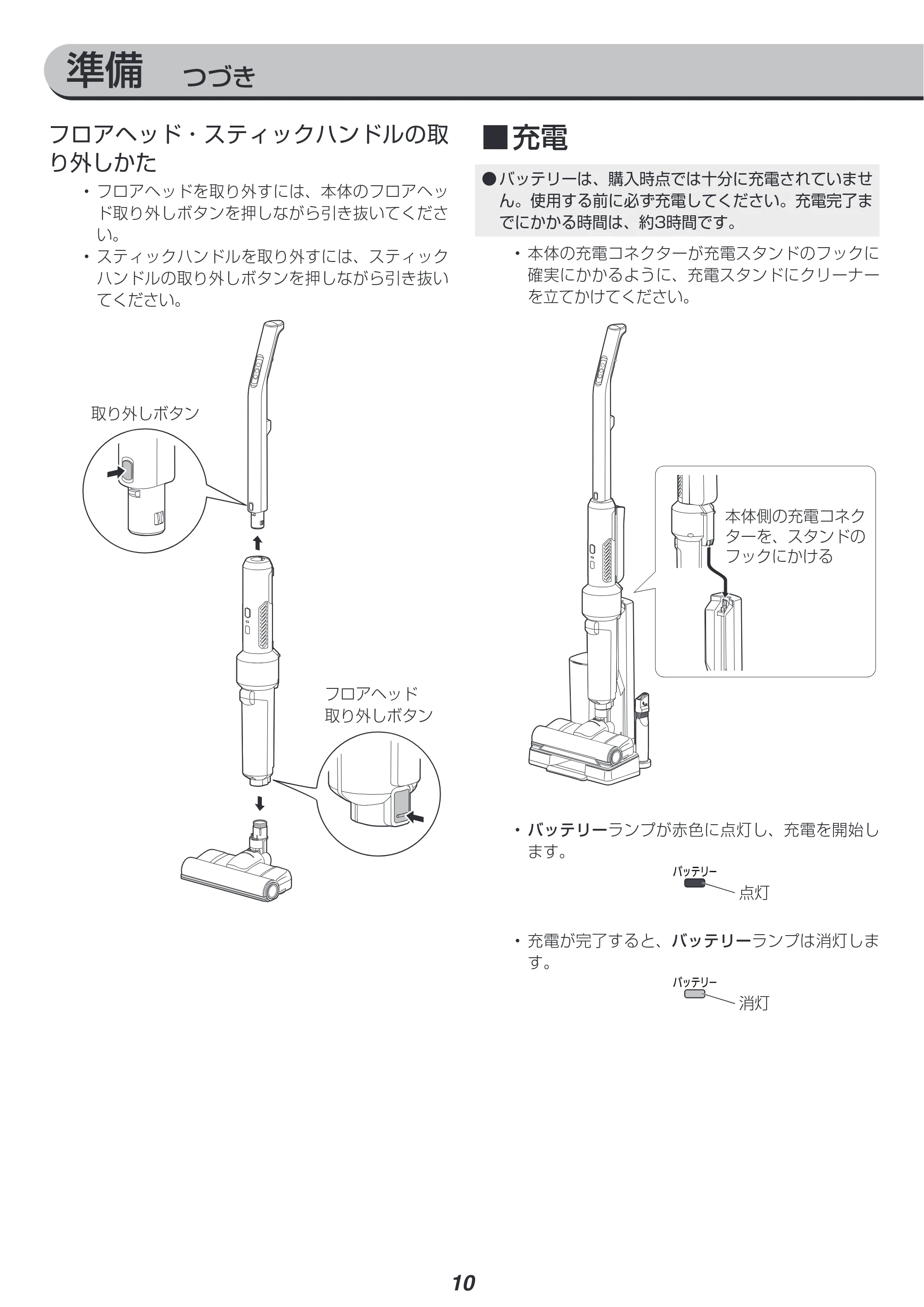 アイリスオーヤマ IC-SLDCP12 取扱説明書 — 原本ページ — 10ページ