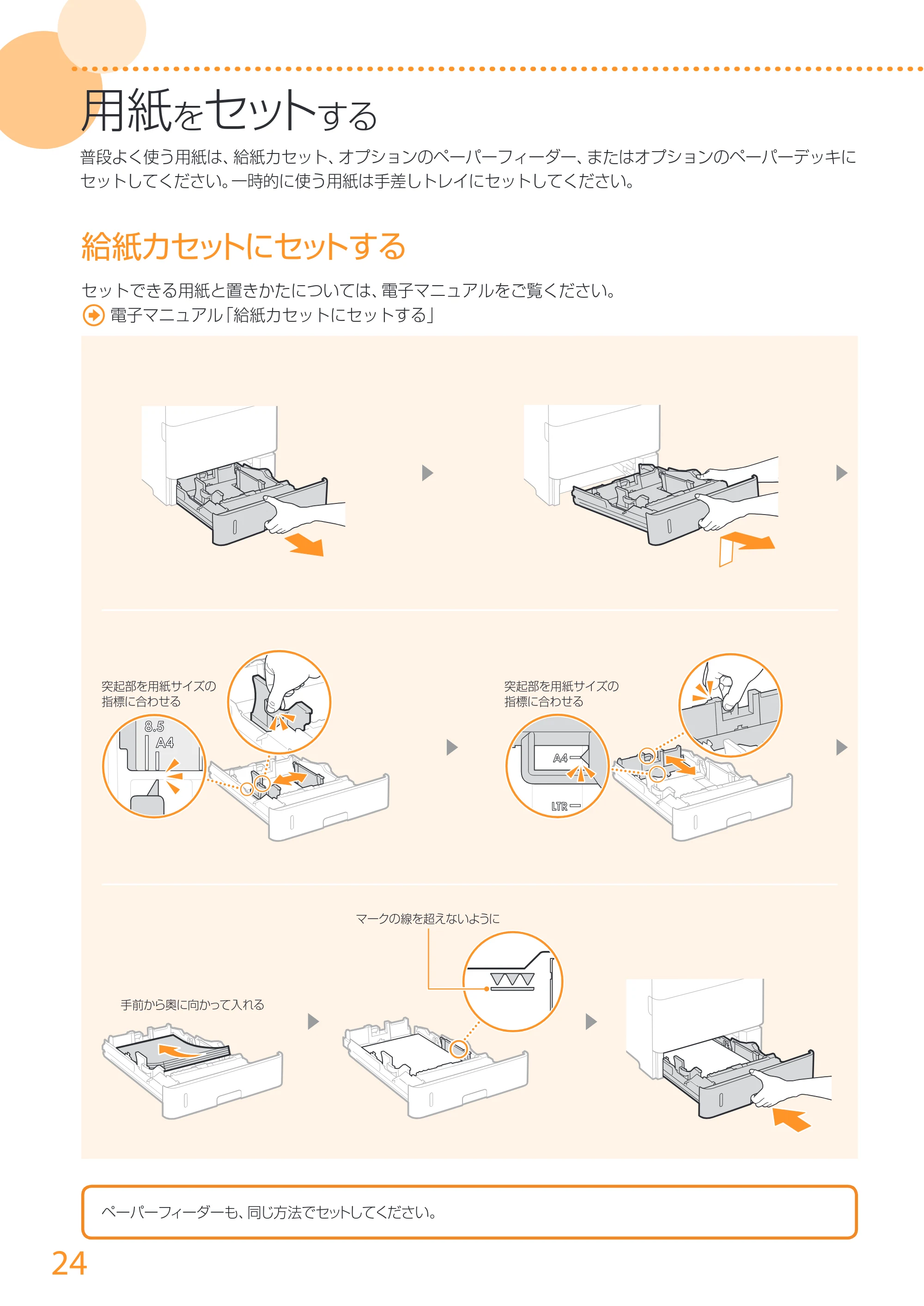 キヤノン LBP352i/LBP351i はじめにお読みください 2016年4月22日掲載(PDF:18.1MB) — 原本ページ — 24ページ