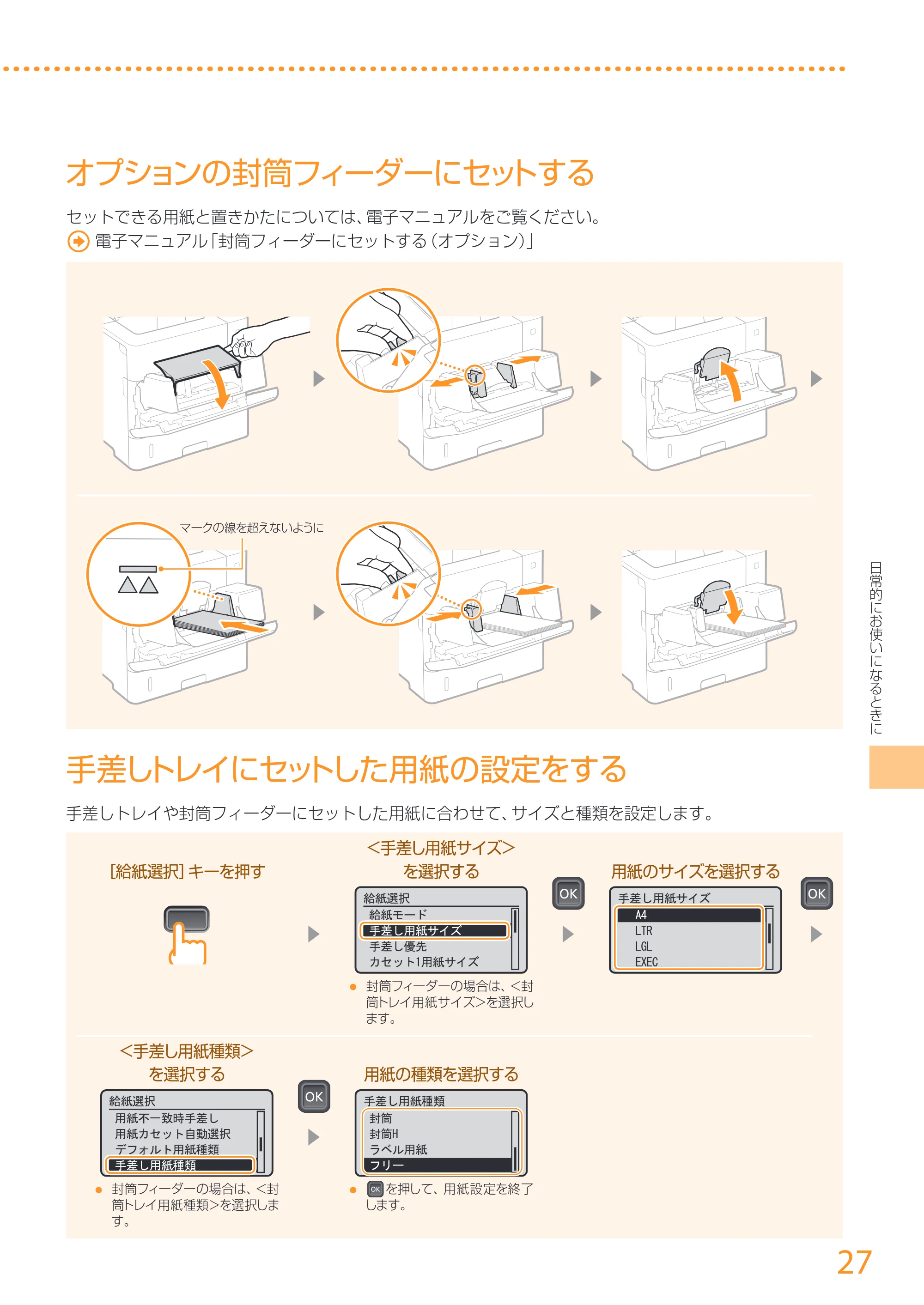 キヤノン LBP352i/LBP351i はじめにお読みください 2016年4月22日掲載(PDF:18.1MB) — 原本ページ — 27ページ