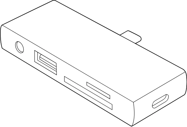 サンワサプライ ADR-5TCSDP3BK 取扱説明書 — 図版 1-1 — 1ページ