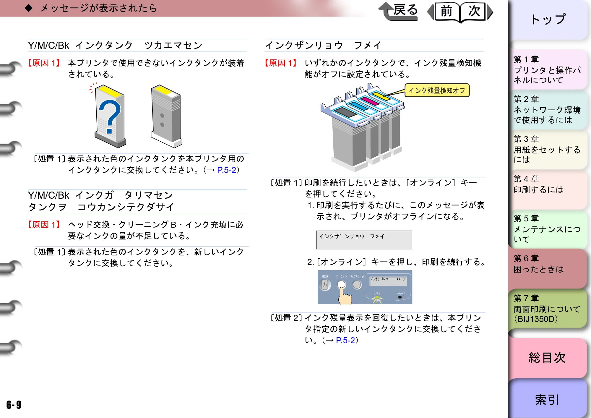 キヤノン BIJ2350/BIJ1350/BIJ1350D ユーザーズガイド（GARO編） （PDF形式／15.75Mバイト） — 原本ページ — 149ページ
