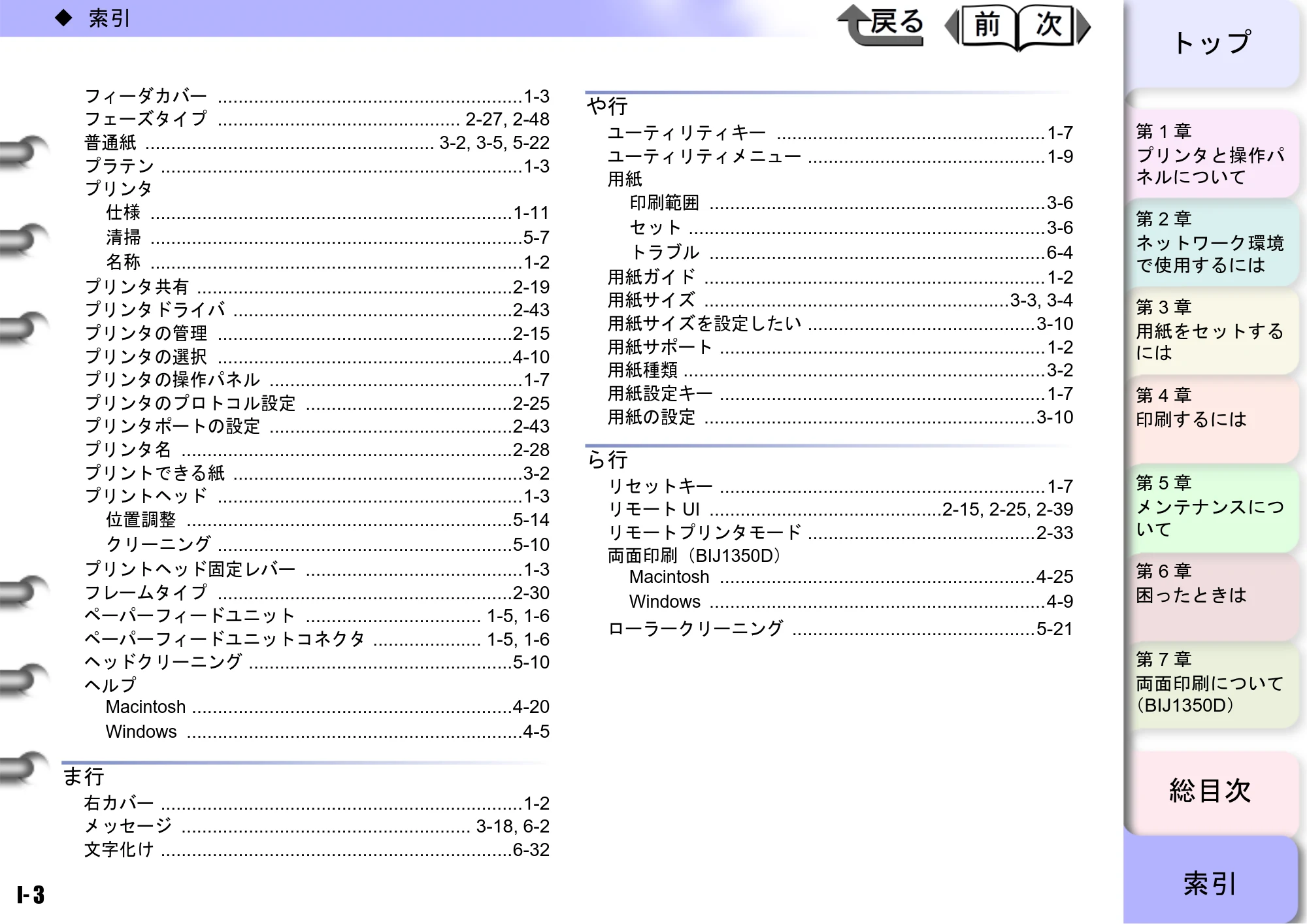 キヤノン BIJ2350/BIJ1350/BIJ1350D ユーザーズガイド（GARO編） （PDF形式／15.75Mバイト） — 原本ページ — 195ページ