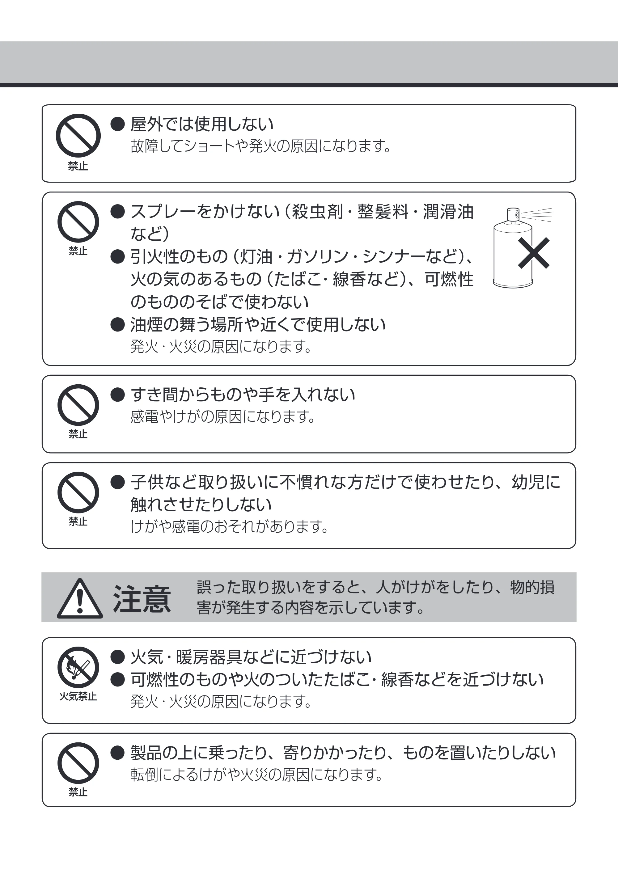 アイリスオーヤマ UHM-300P 取扱説明書 — 原本ページ — 4ページ