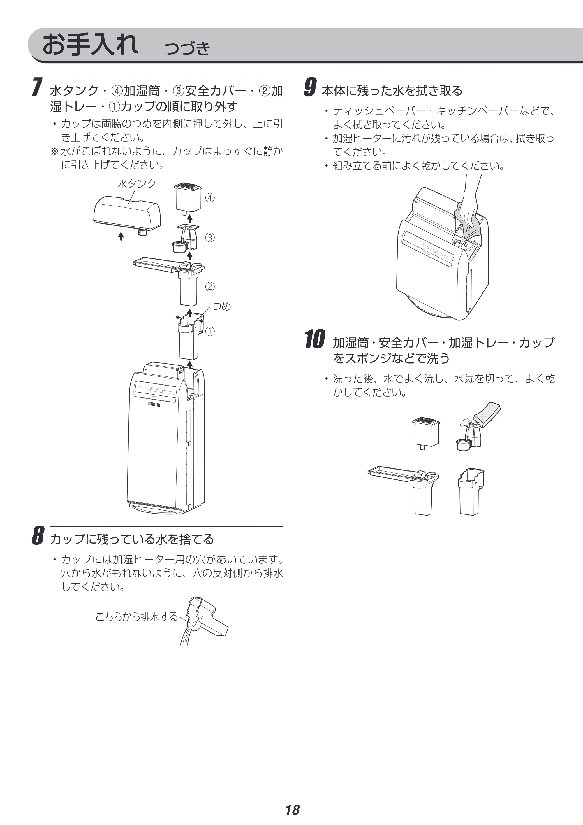 アイリスオーヤマ HXF-C40 取扱説明書 — 原本ページ — 18ページ