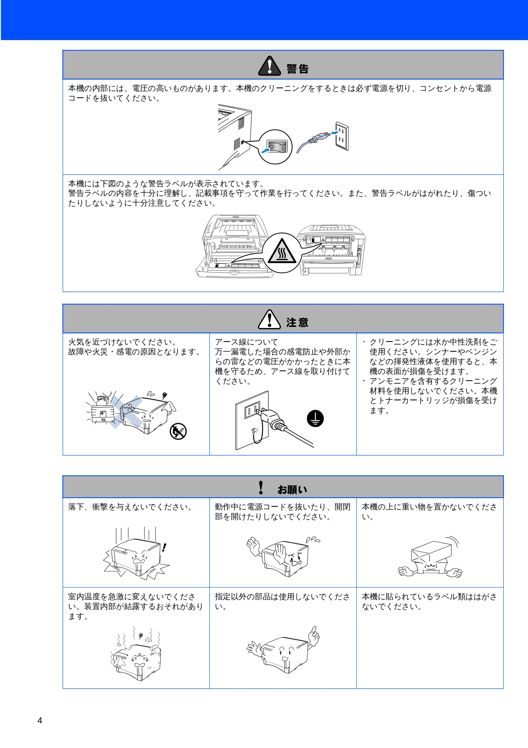 ブラザー HL-5040 / HL-5070DN かんたん設置ガイド — 原本ページ — 5ページ