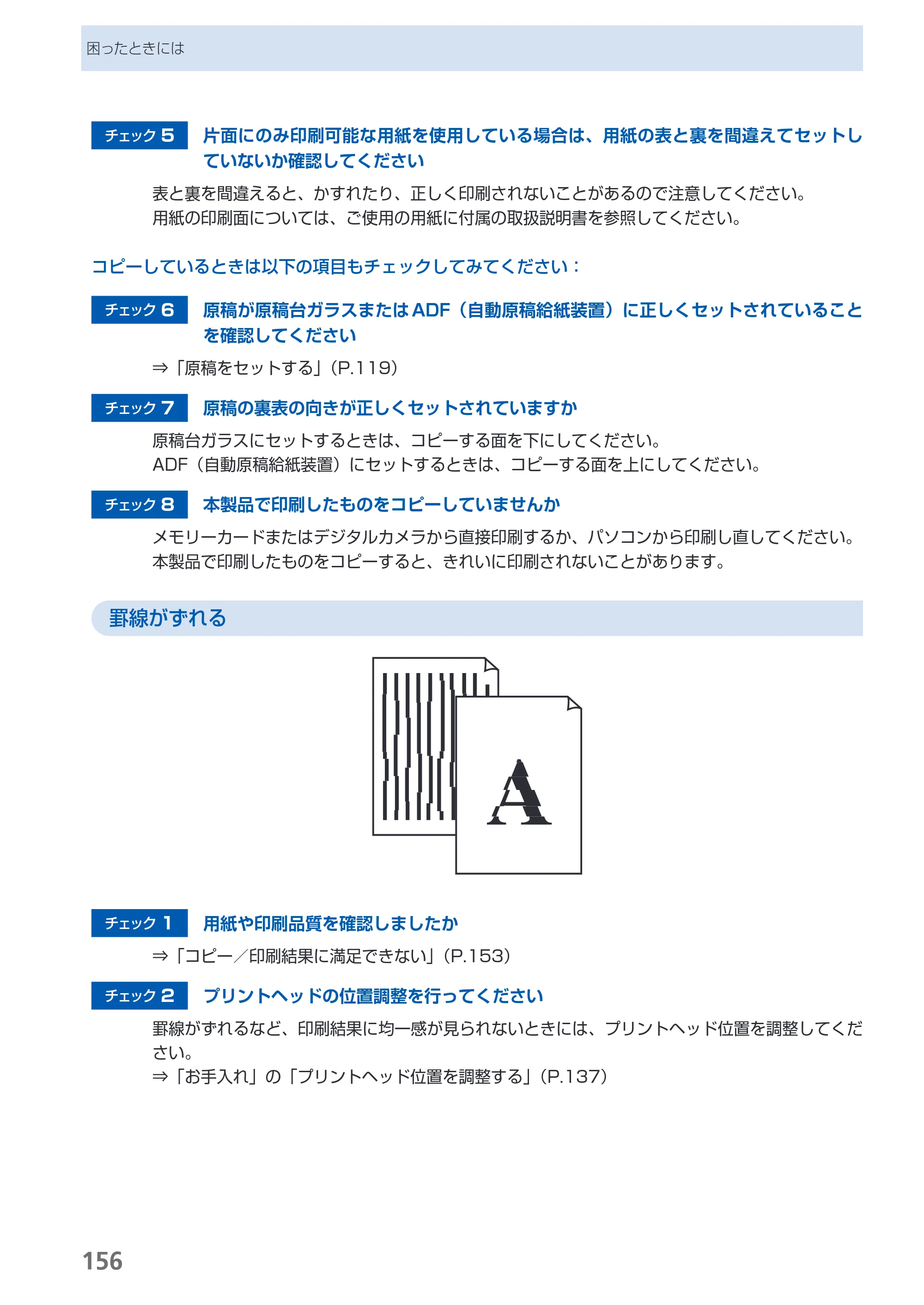 キヤノン PIXUS MX860 らくらく操作ガイド （PDF形式／23.79Mバイト） — 原本ページ — 158ページ