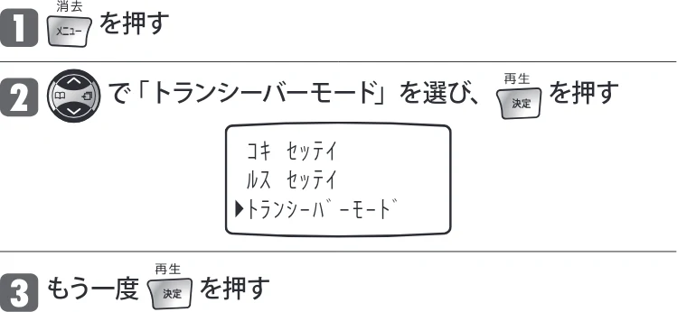 日立 HTE-311 取扱説明書 — トランシーバーモード — 図版 41-1 — 41ページ