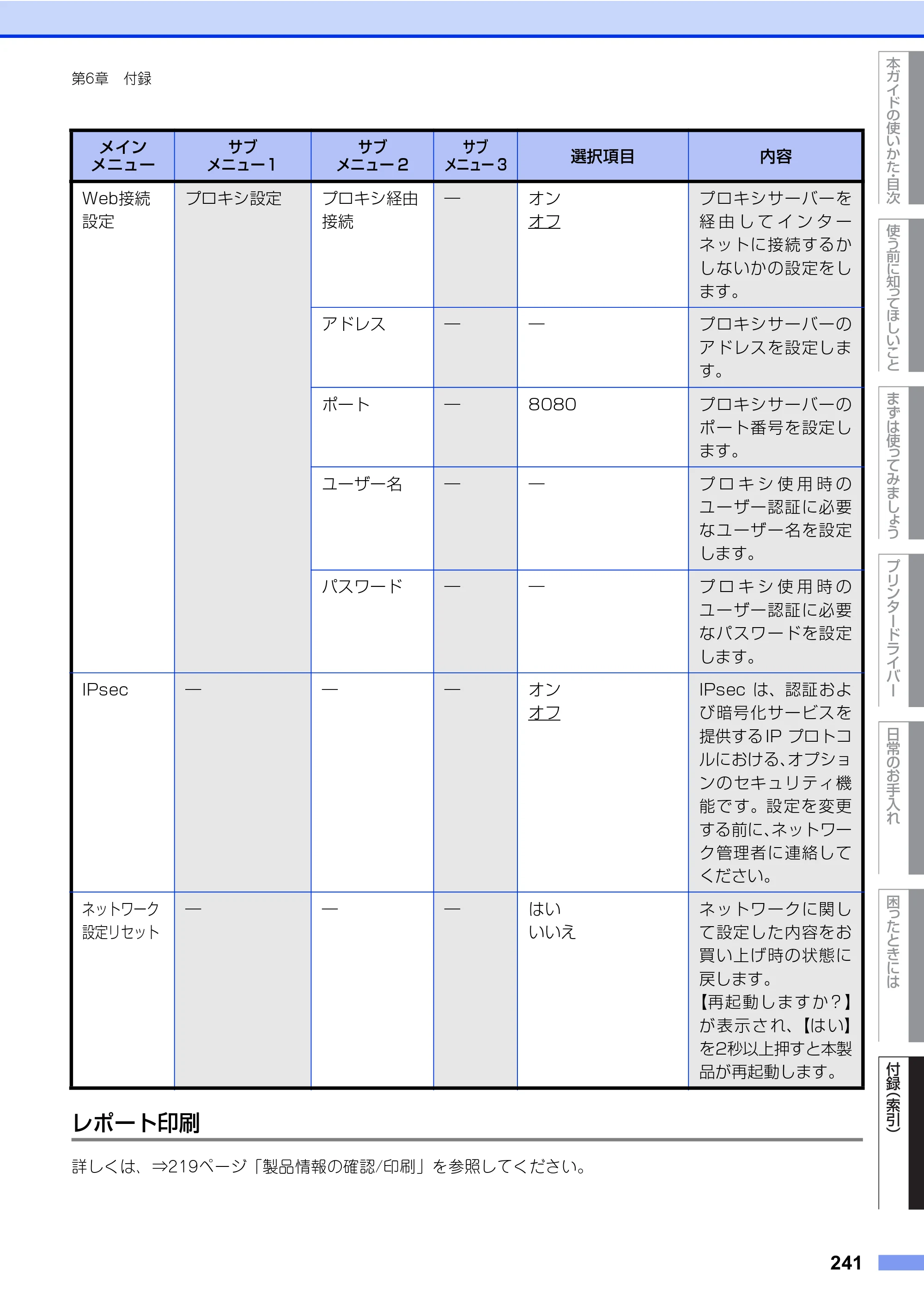 ブラザー HL-L8360CDW / HL-L9310CDW ユーザーズガイド — 原本ページ — 241ページ