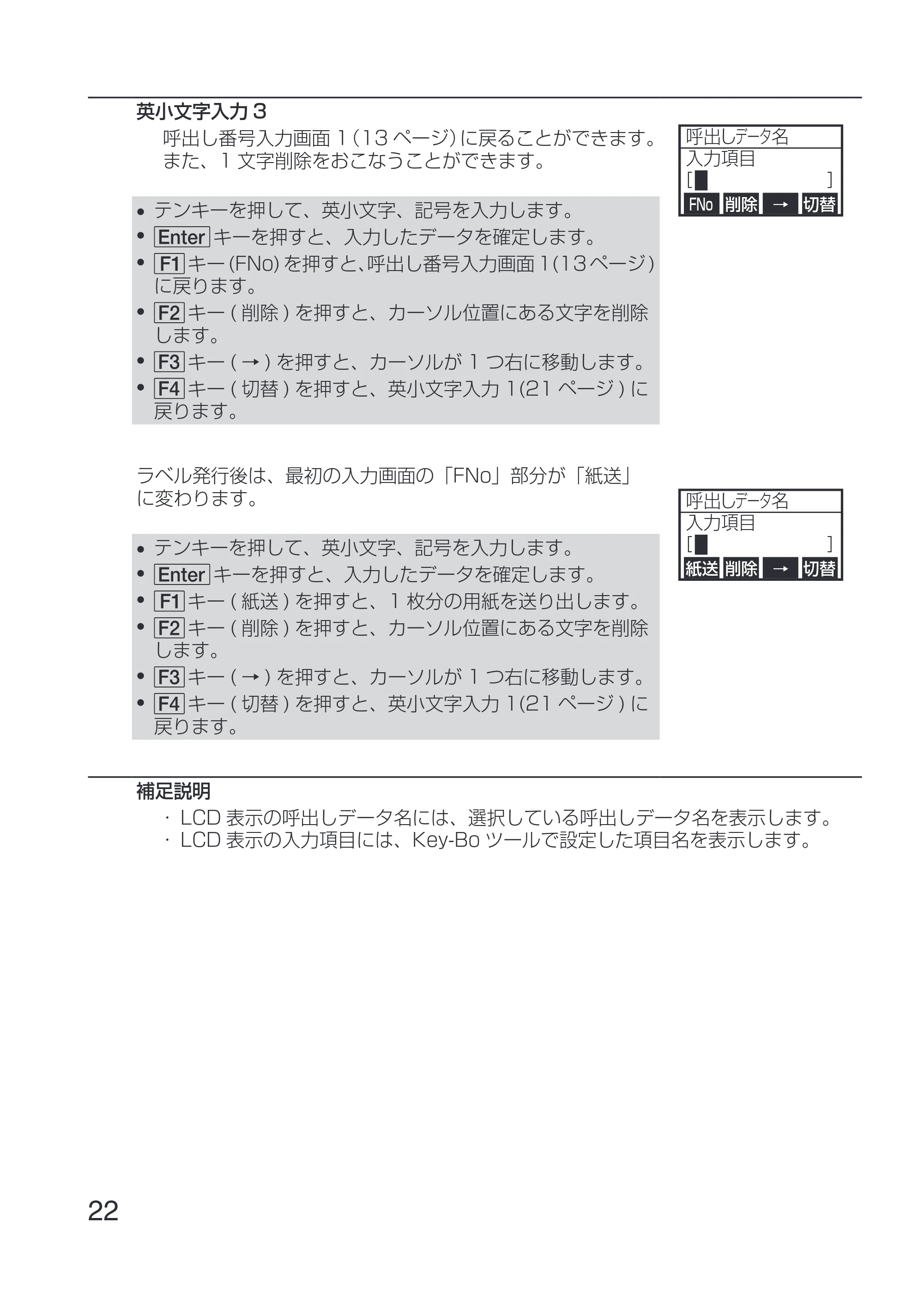 サトー Key-Bo+ / Key-Bo Key-Bo+ 取扱説明書（第3版） — 原本ページ — 24ページ