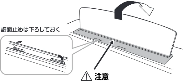 ヤマハ CVP-809 / CVP-805 CVP-809/CVP-805 取扱説明書 — ご使用前の準備 — 図版 14-4 — 14ページ