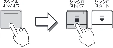 ヤマハ CVP-809 / CVP-805 CVP-809/CVP-805 取扱説明書 — 再生をスタート/ ストップする — 図版 56-2 — 56ページ