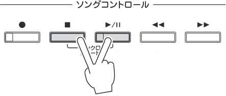 ヤマハ CVP-809 / CVP-805 CVP-809/CVP-805 取扱説明書 — 譜面を表示する — 図版 65-1 — 65ページ