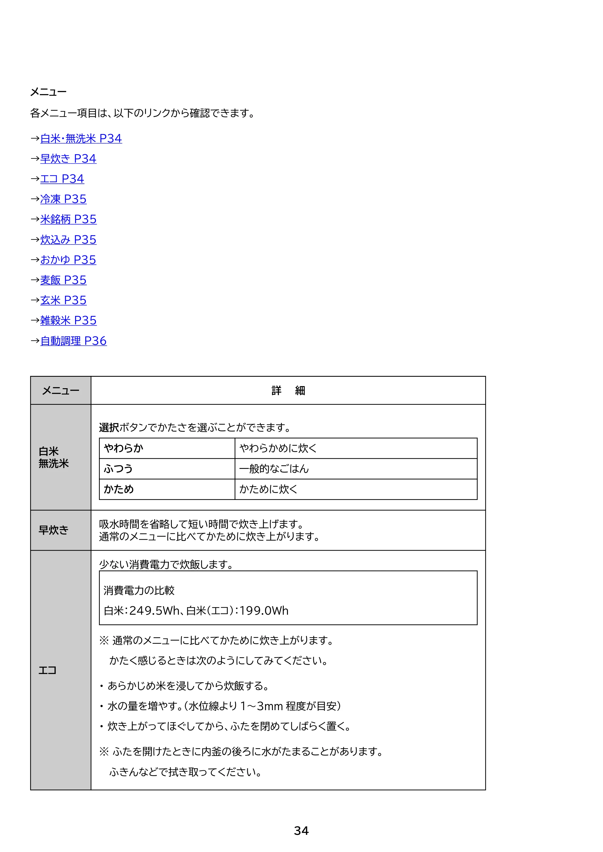アイリスオーヤマ RC-ILA50 取扱説明書 — 原本ページ — 34ページ