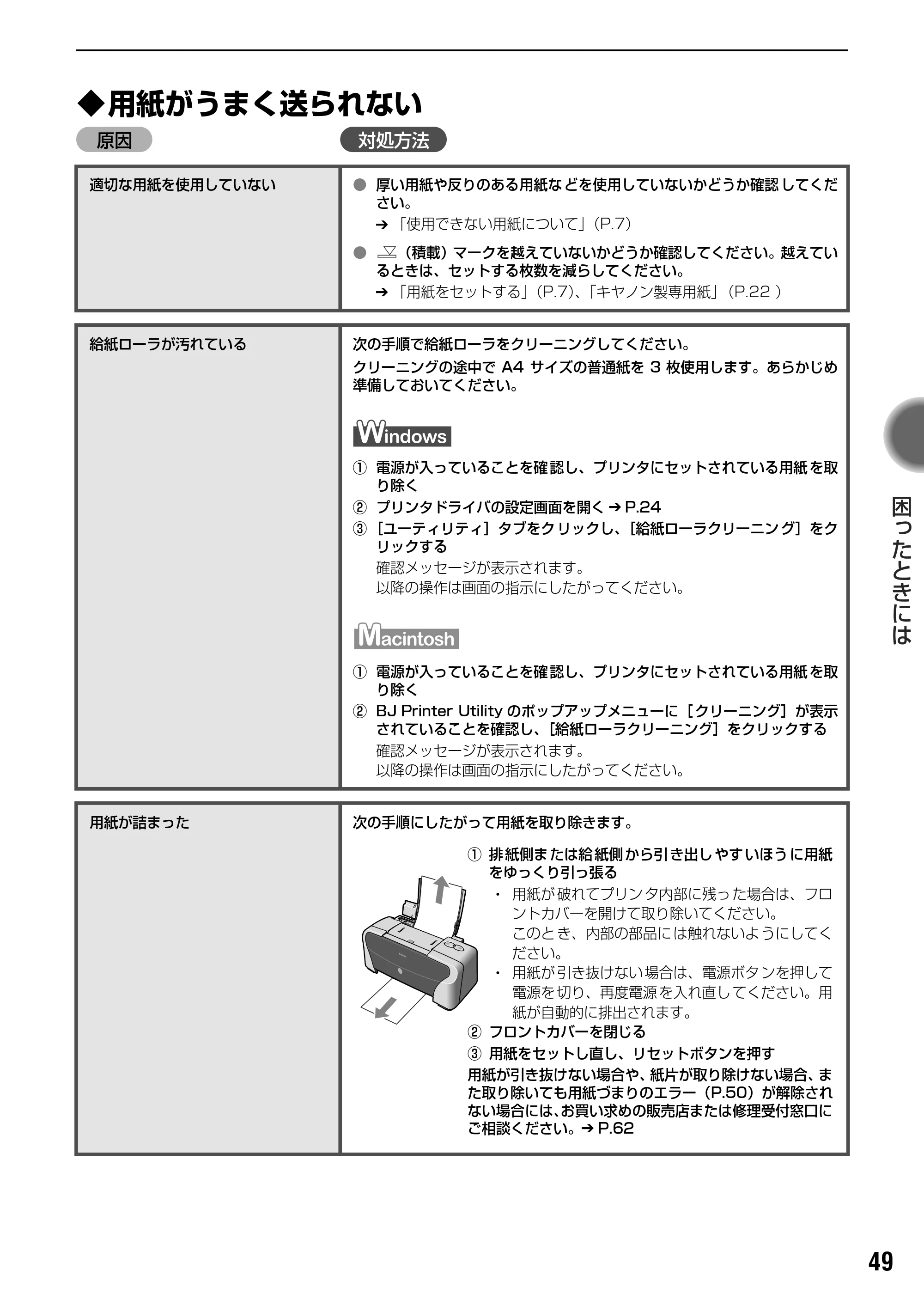 キヤノン PIXUS iP1500 基本操作ガイド （PDF形式／7.54Mバイト） — 原本ページ — 51ページ