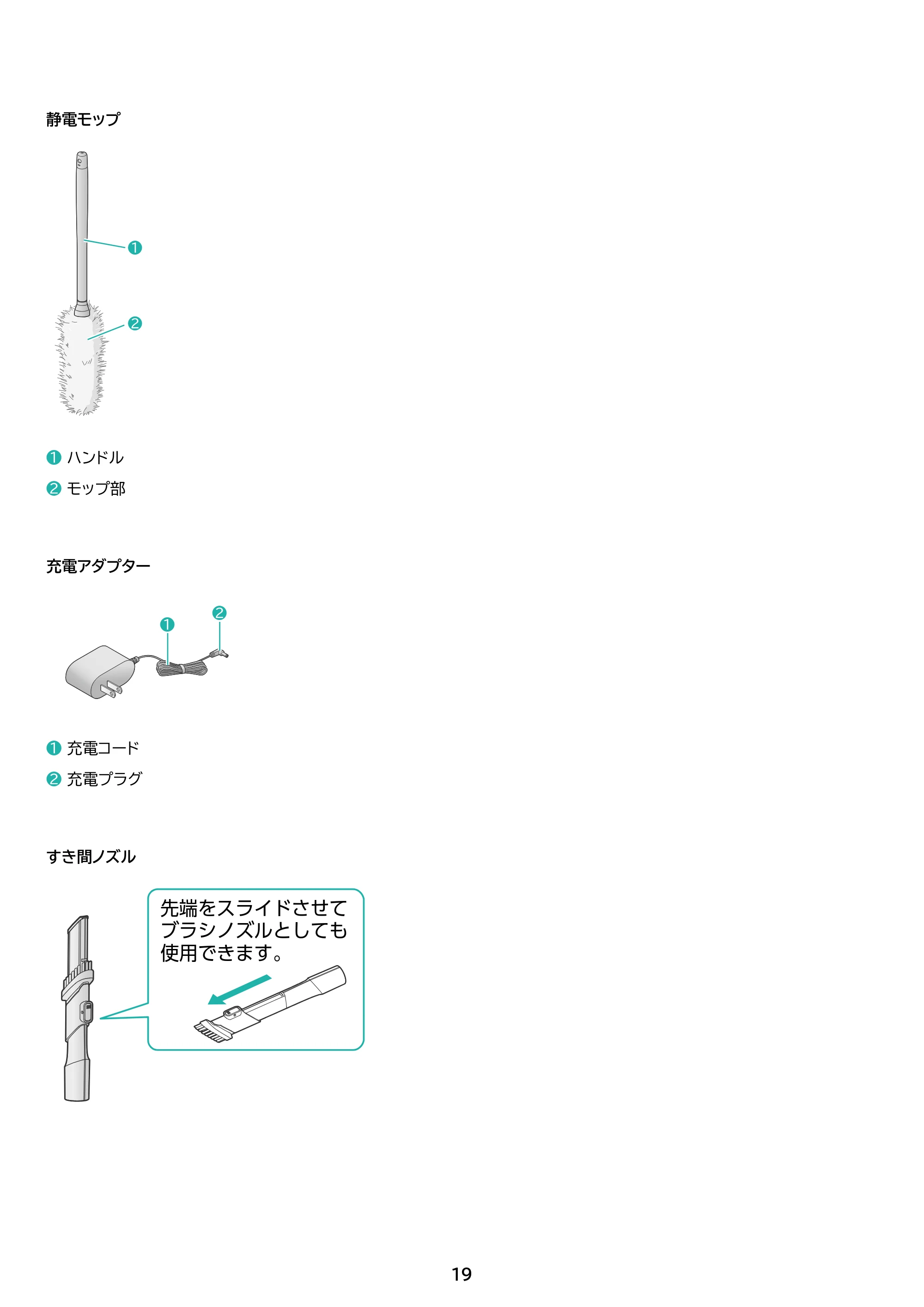 アイリスオーヤマ SCD-L4P-NH 取扱説明書 — 原本ページ — 19ページ