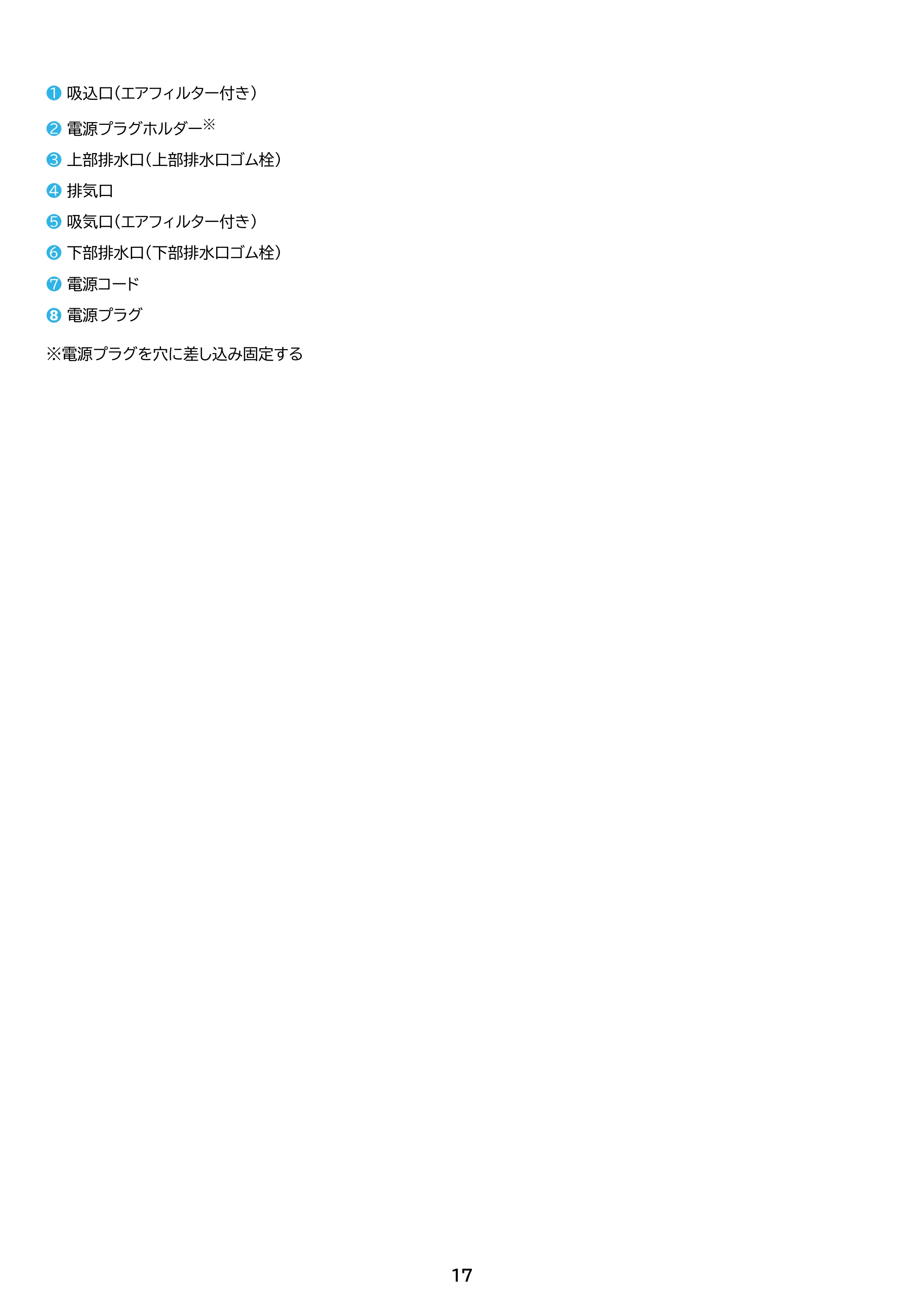 アイリスオーヤマ IPP-2825U 取扱説明書 — 原本ページ — 17ページ