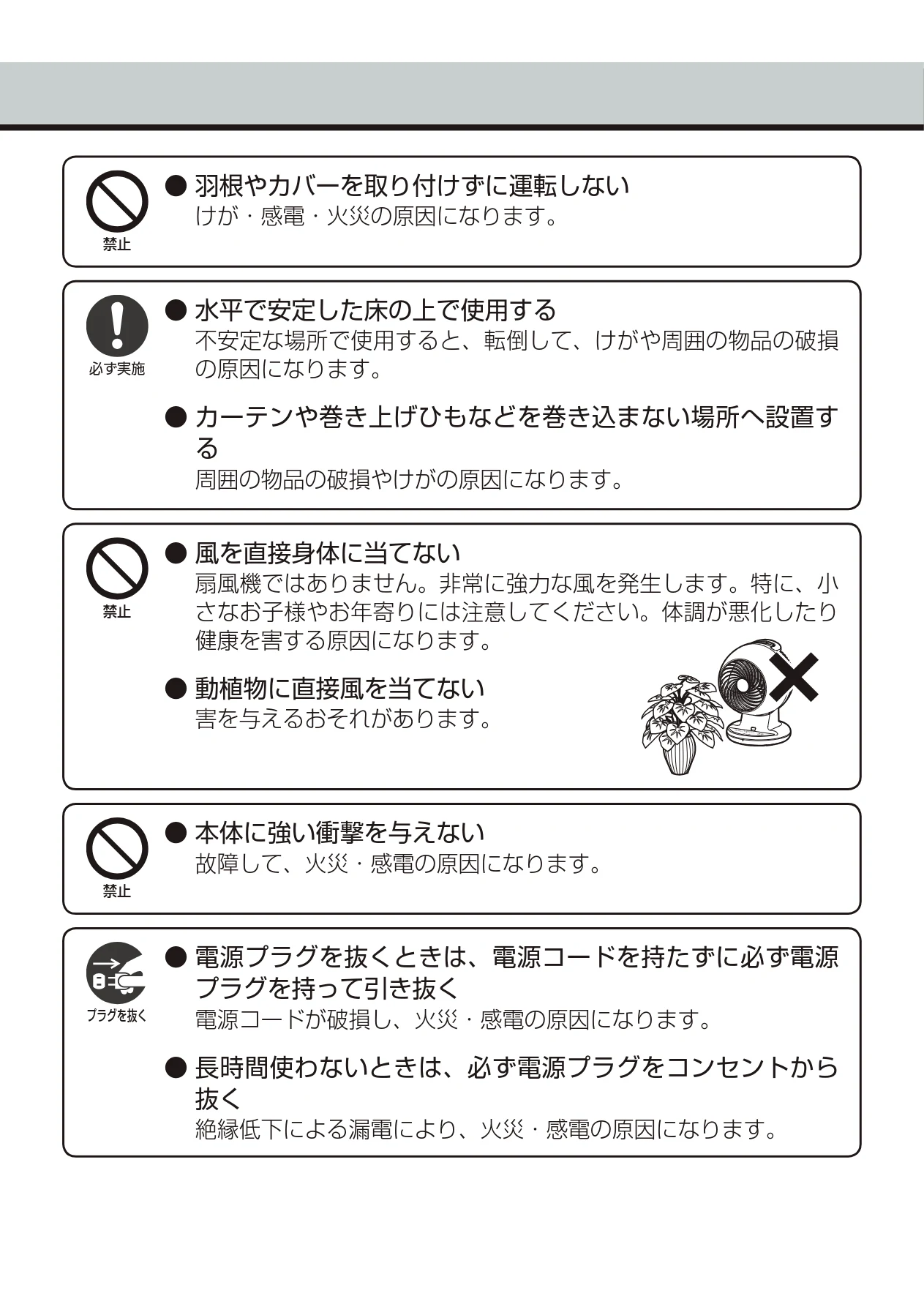 アイリスオーヤマ PCF-C152 取扱説明書 — 図版 5-1 — 5ページ