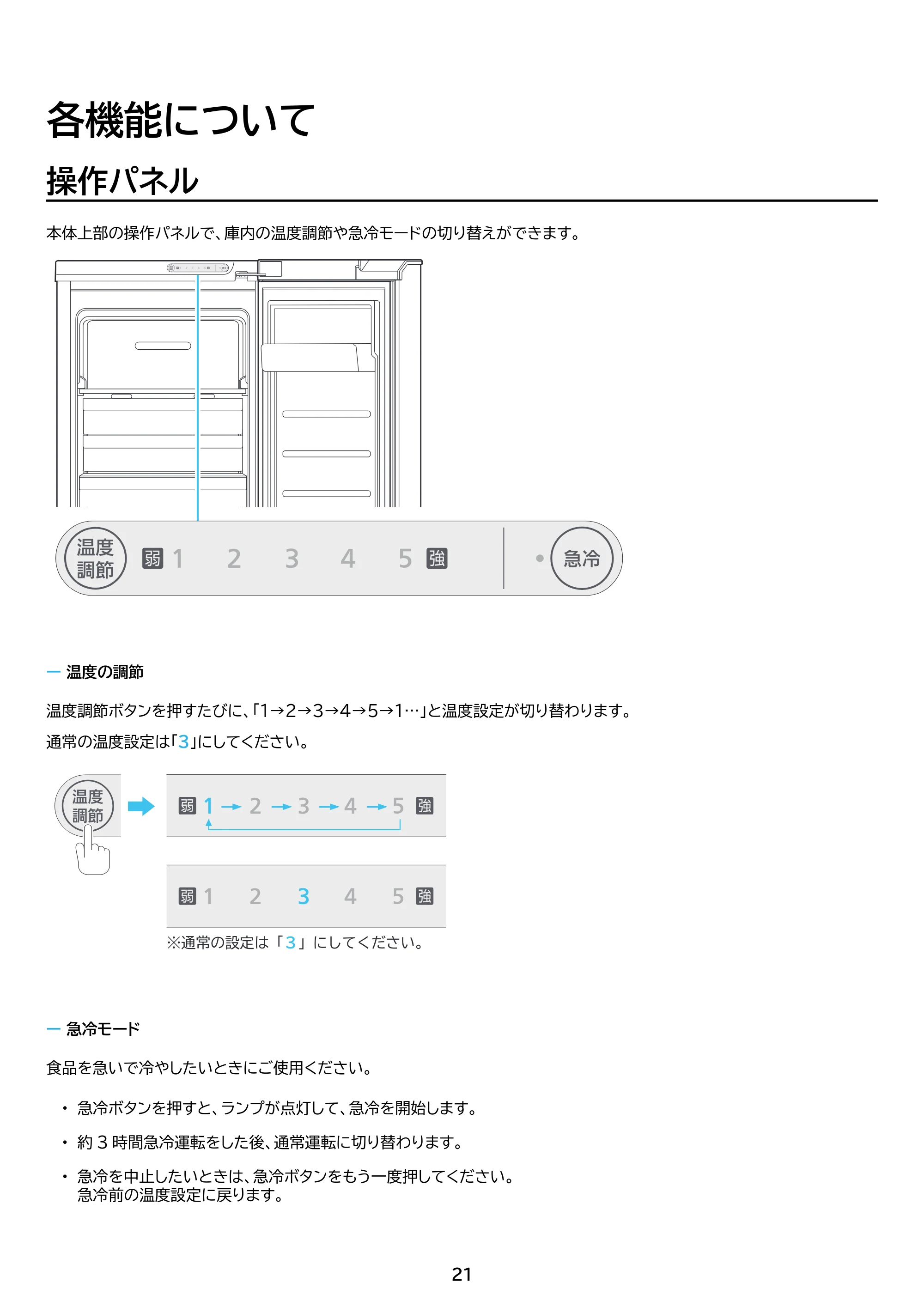 アイリスオーヤマ KUSN-14C 取扱説明書 — 原本ページ — 21ページ