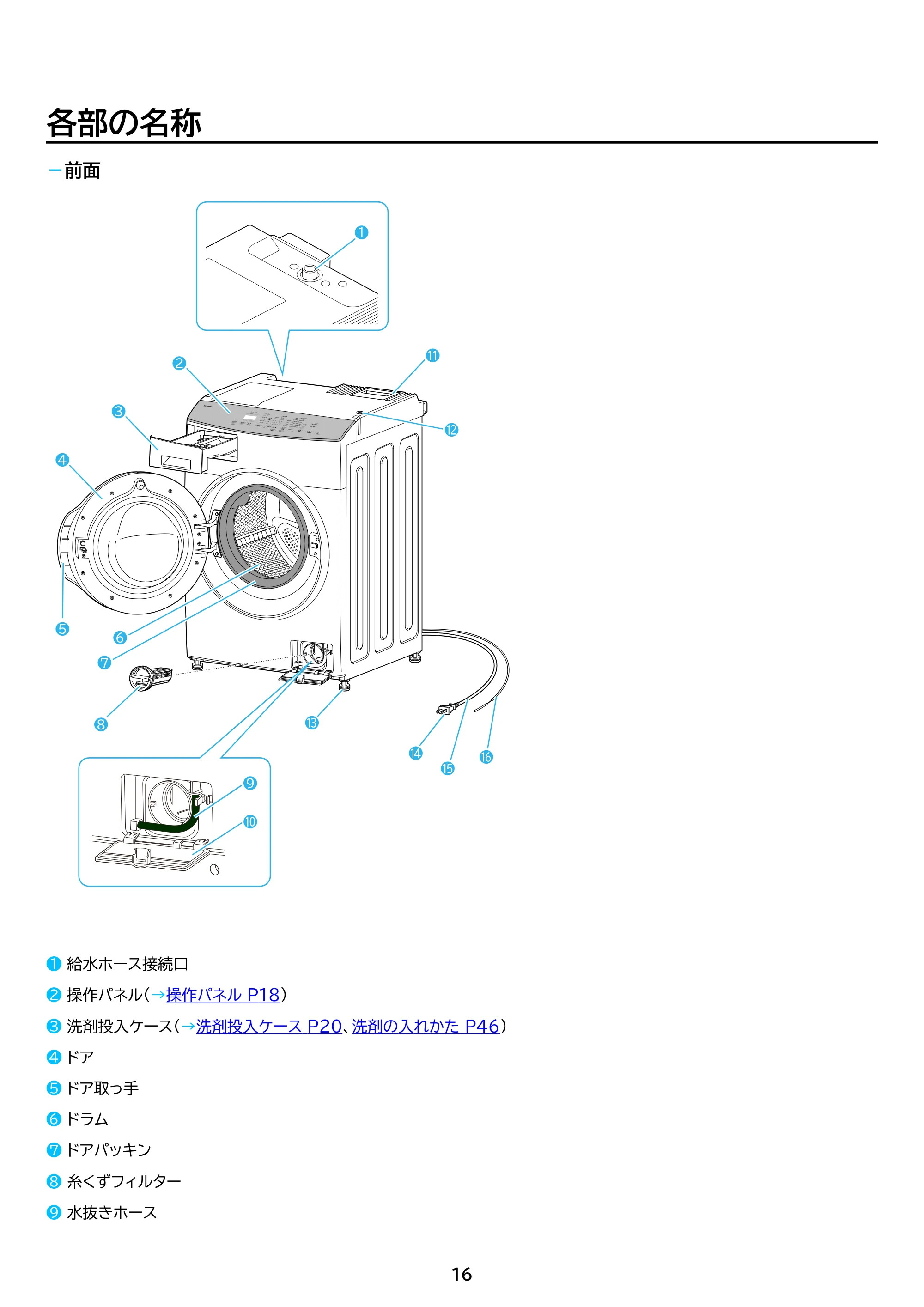 アイリスオーヤマ CDK852-W 取扱説明書 — 原本ページ — 16ページ