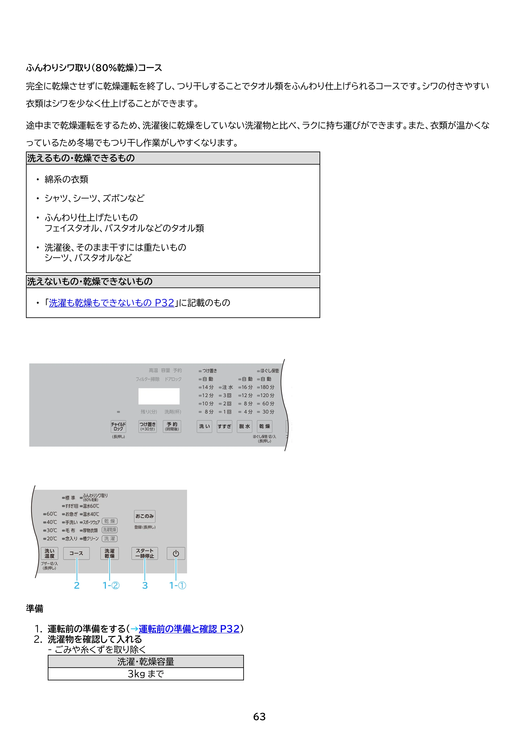 アイリスオーヤマ CDK852-W 取扱説明書 — 原本ページ — 63ページ
