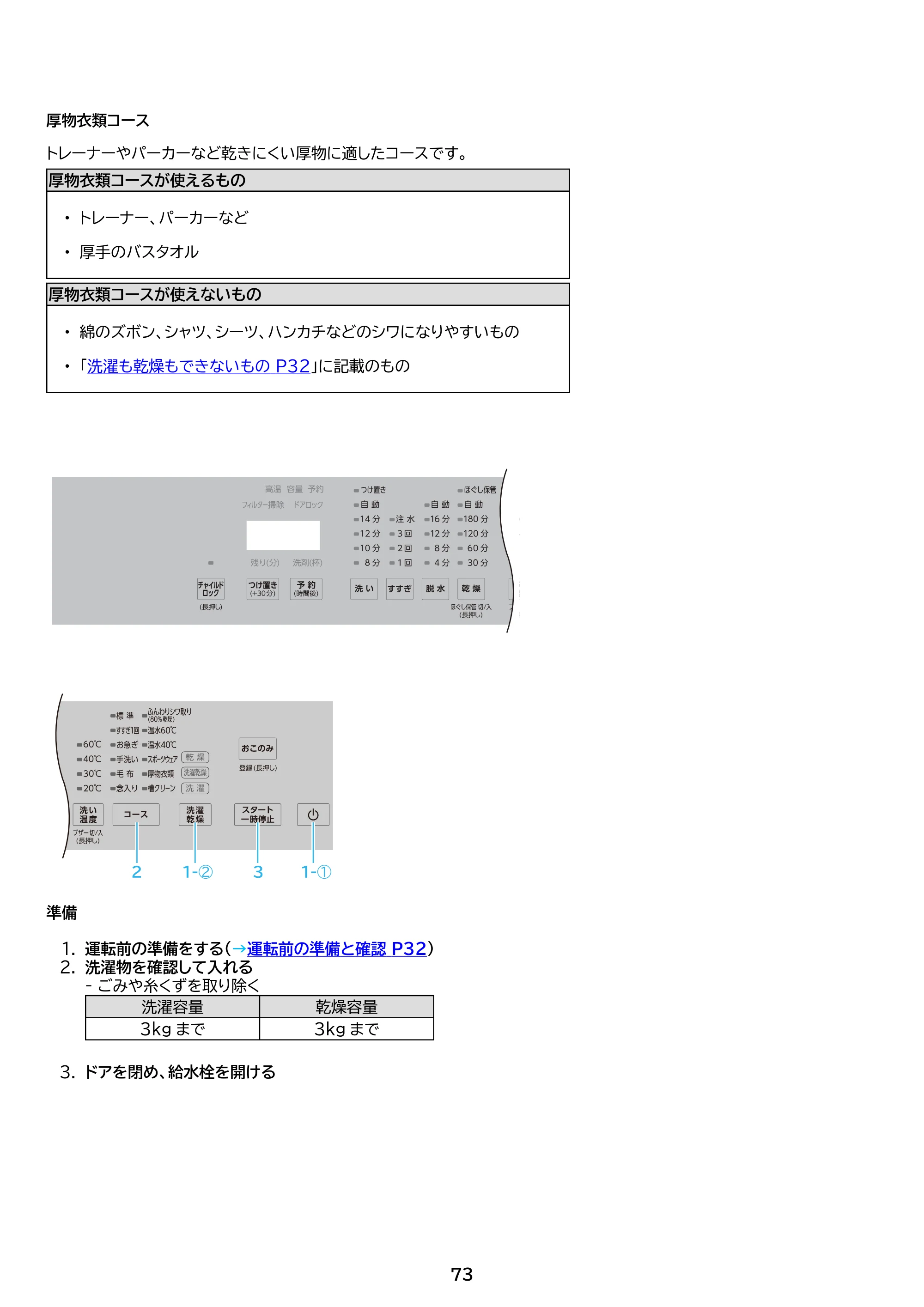 アイリスオーヤマ CDK852-W 取扱説明書 — 原本ページ — 73ページ