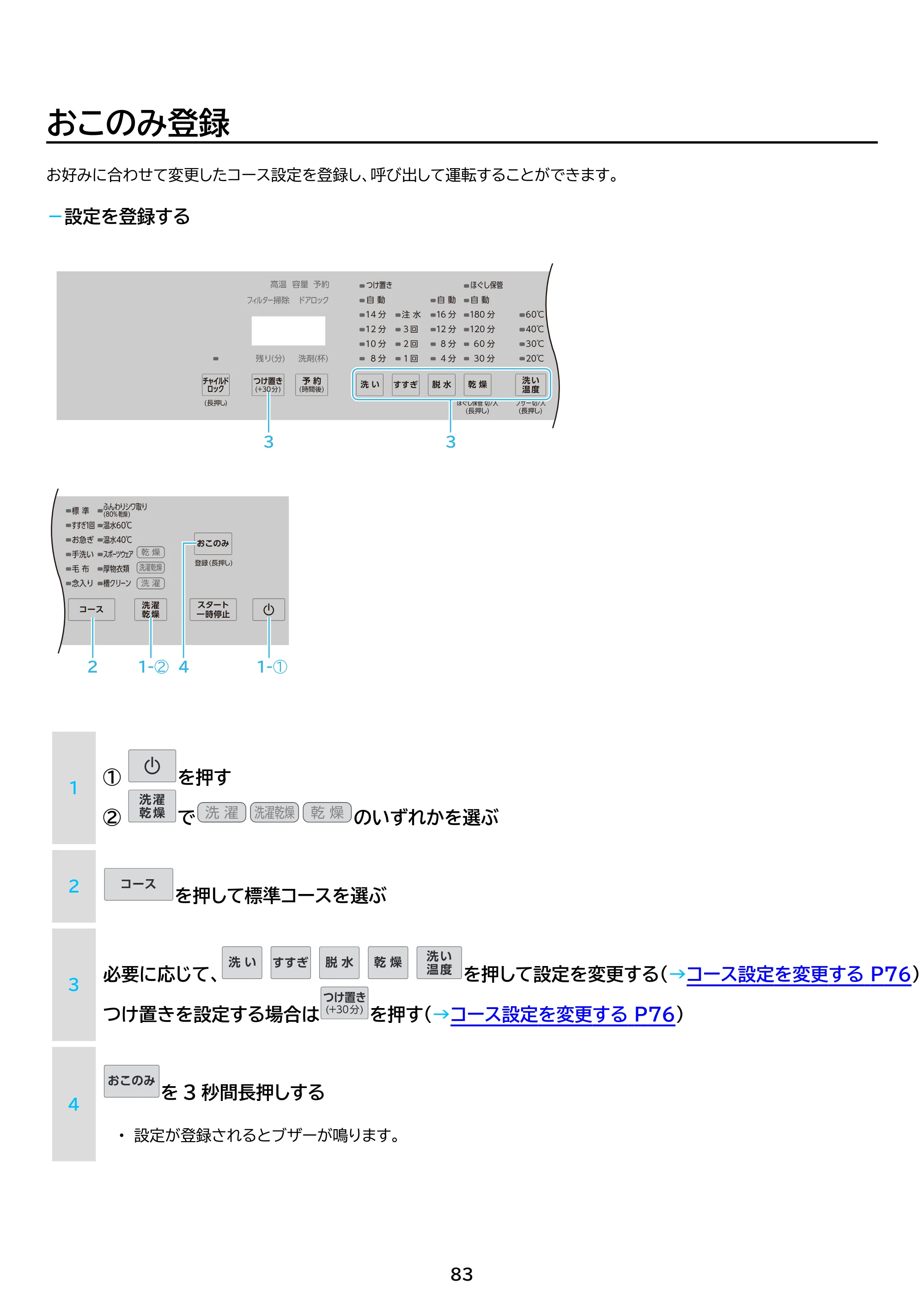 アイリスオーヤマ CDK852-W 取扱説明書 — 原本ページ — 83ページ