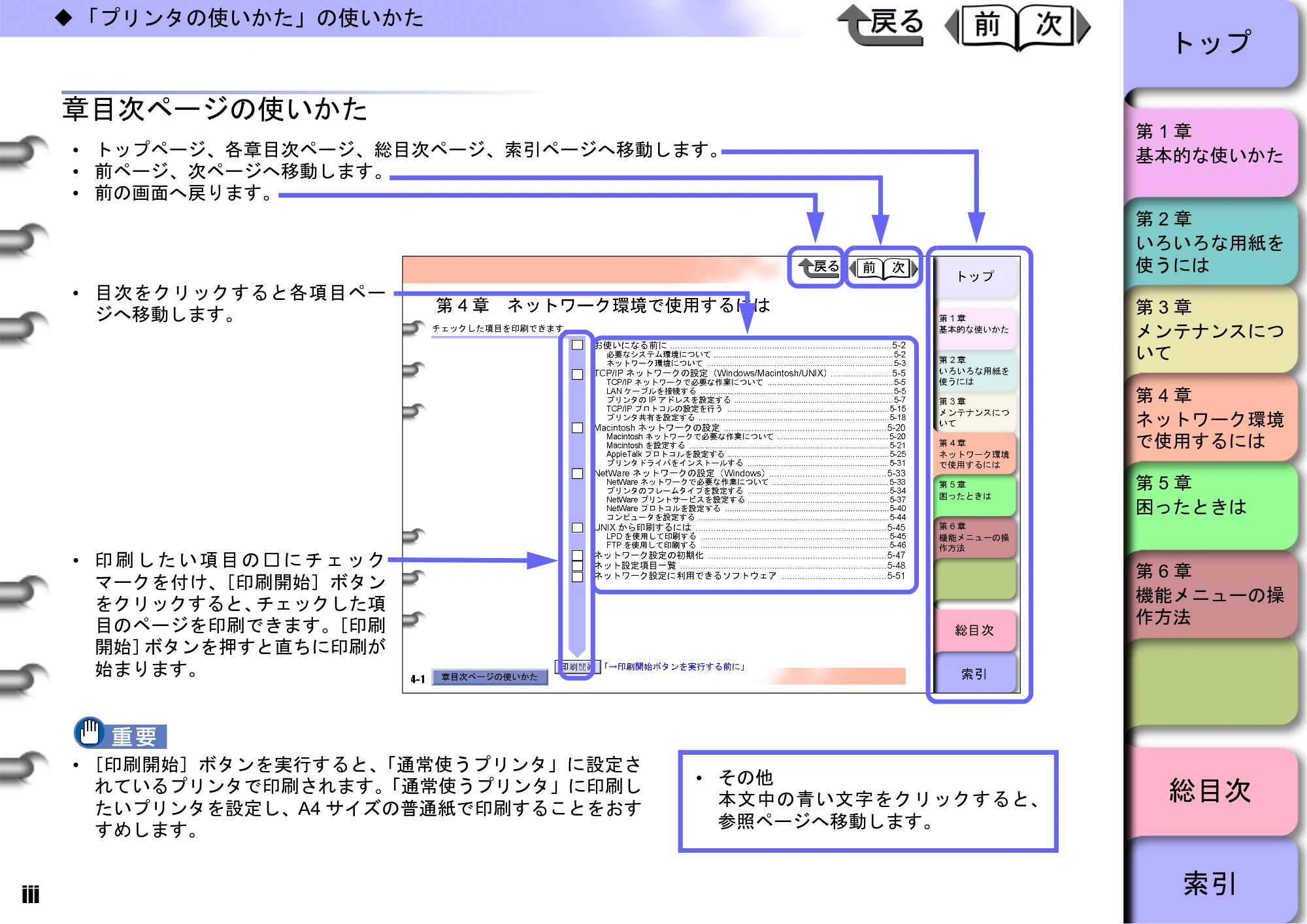 キヤノン W8400 PGインクモデル/染料インクモデル 共通マニュアル ユーザーズマニュアル （PDF形式／10.63Mバイト） — 原本ページ — 3ページ