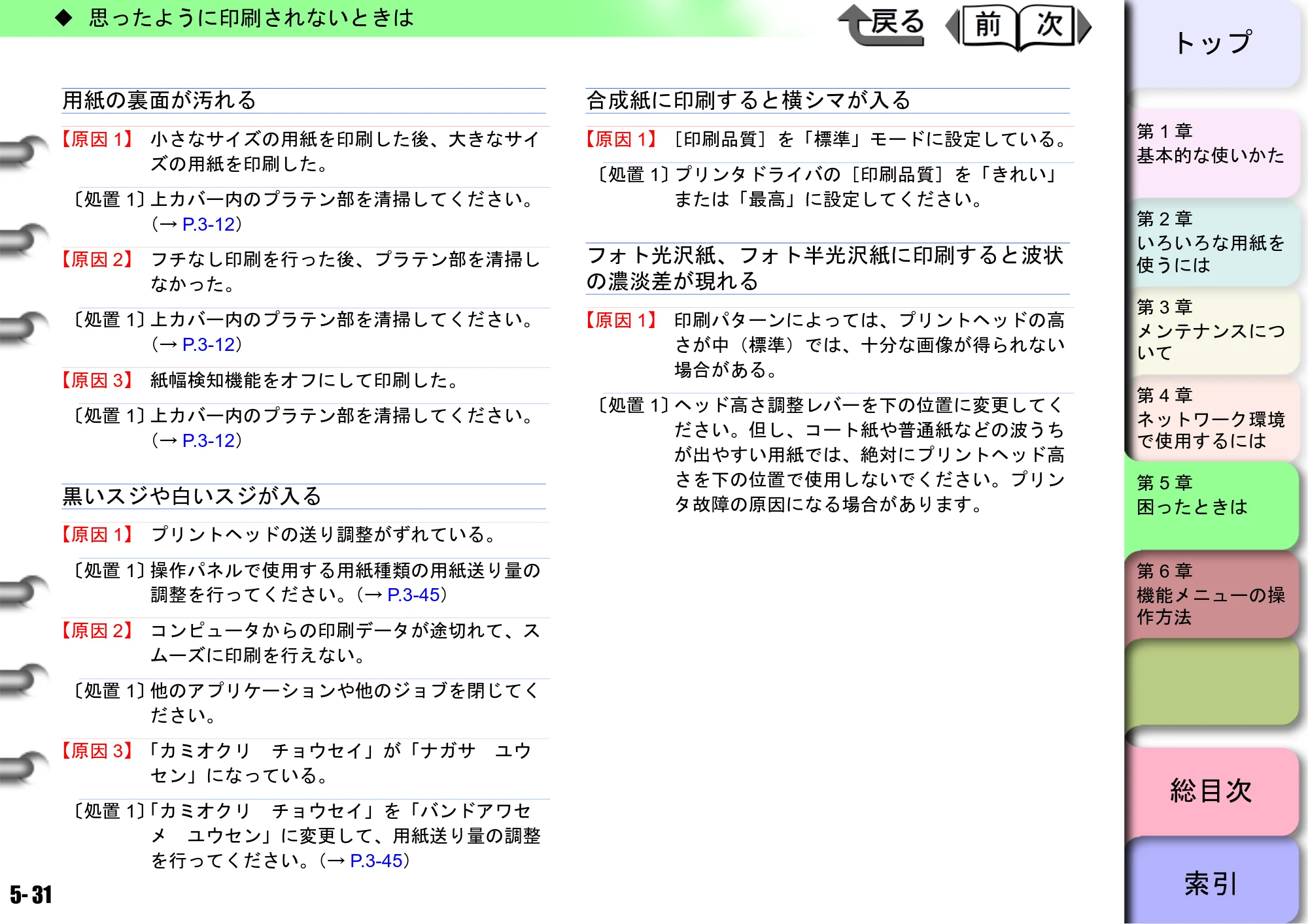 キヤノン W8400 PGインクモデル/染料インクモデル 共通マニュアル ユーザーズマニュアル （PDF形式／10.63Mバイト） — 原本ページ — 212ページ