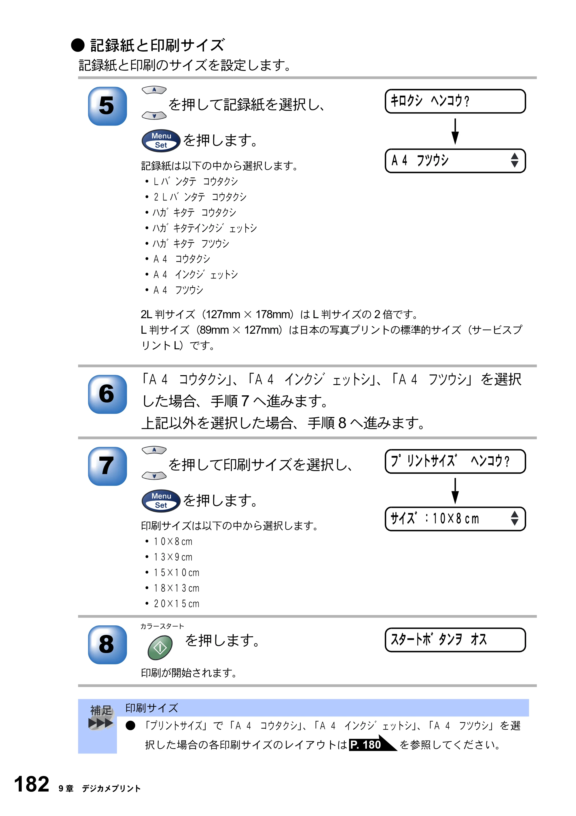 ブラザー MFC-3820JN 取扱説明書（本体） — 原本ページ — 182ページ