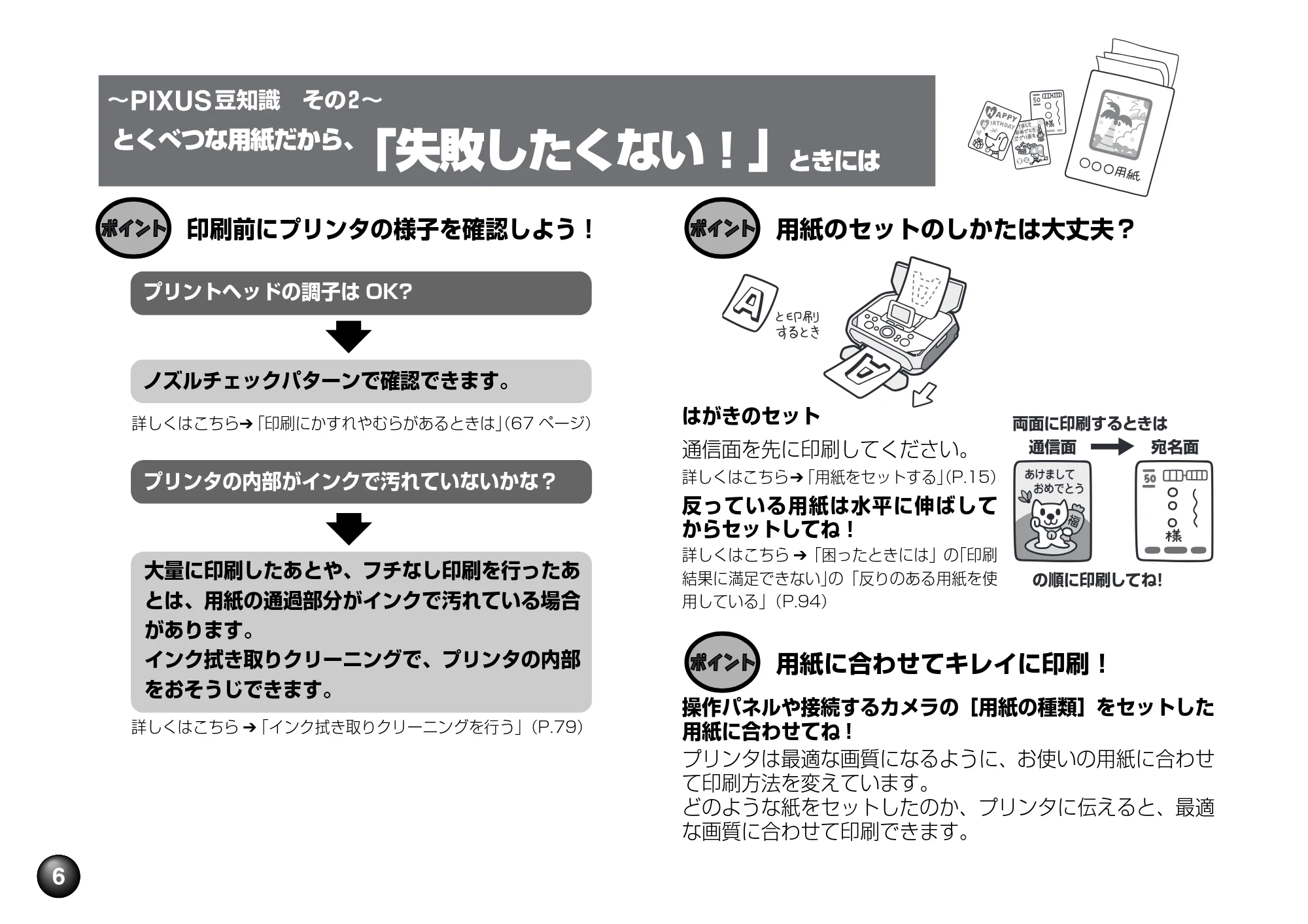 キヤノン PIXUS mini360 基本操作ガイド （PDF形式／8.94Mバイト） — 原本ページ — 8ページ