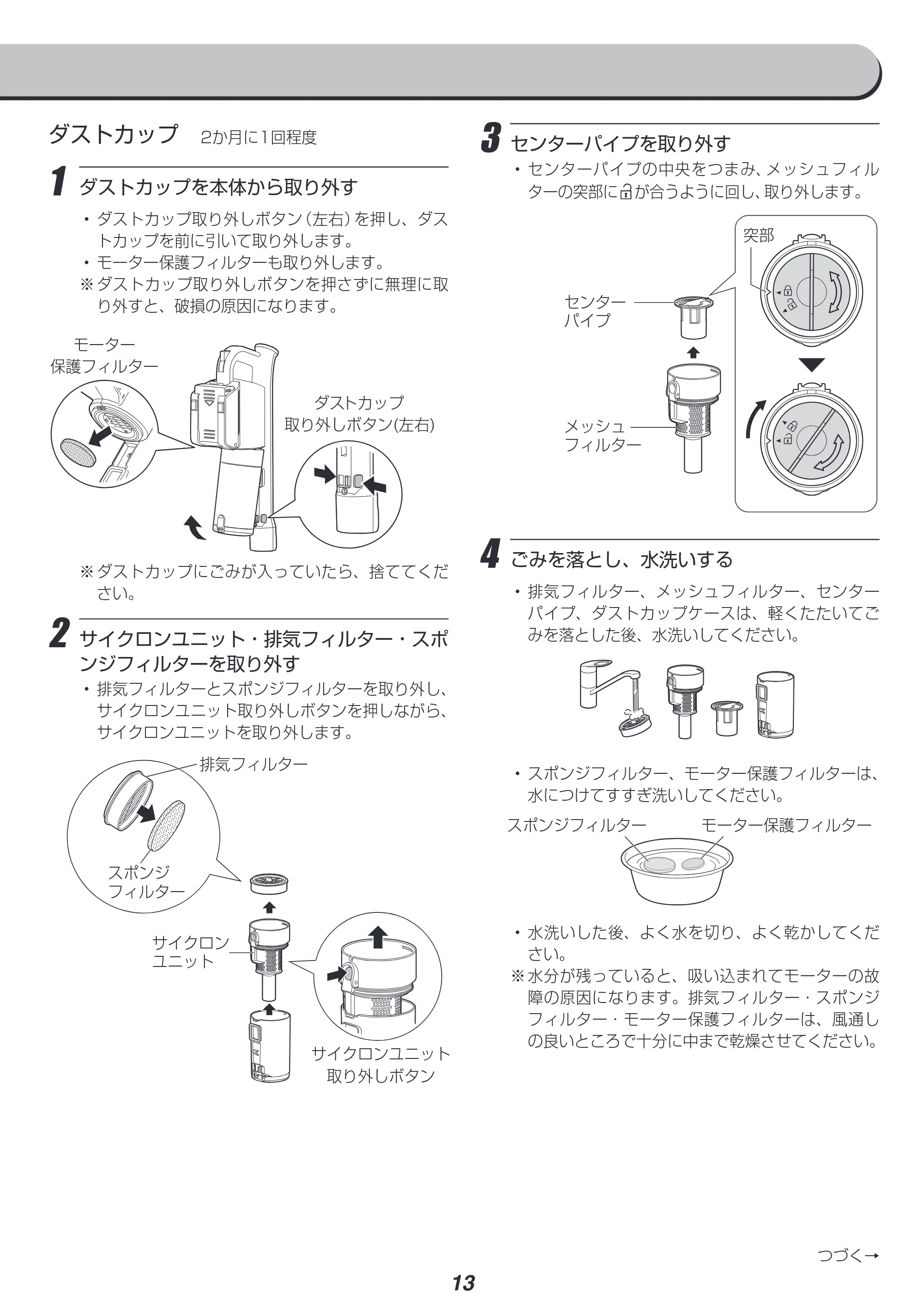 アイリスオーヤマ SCD-141P 取扱説明書 — 原本ページ — 13ページ