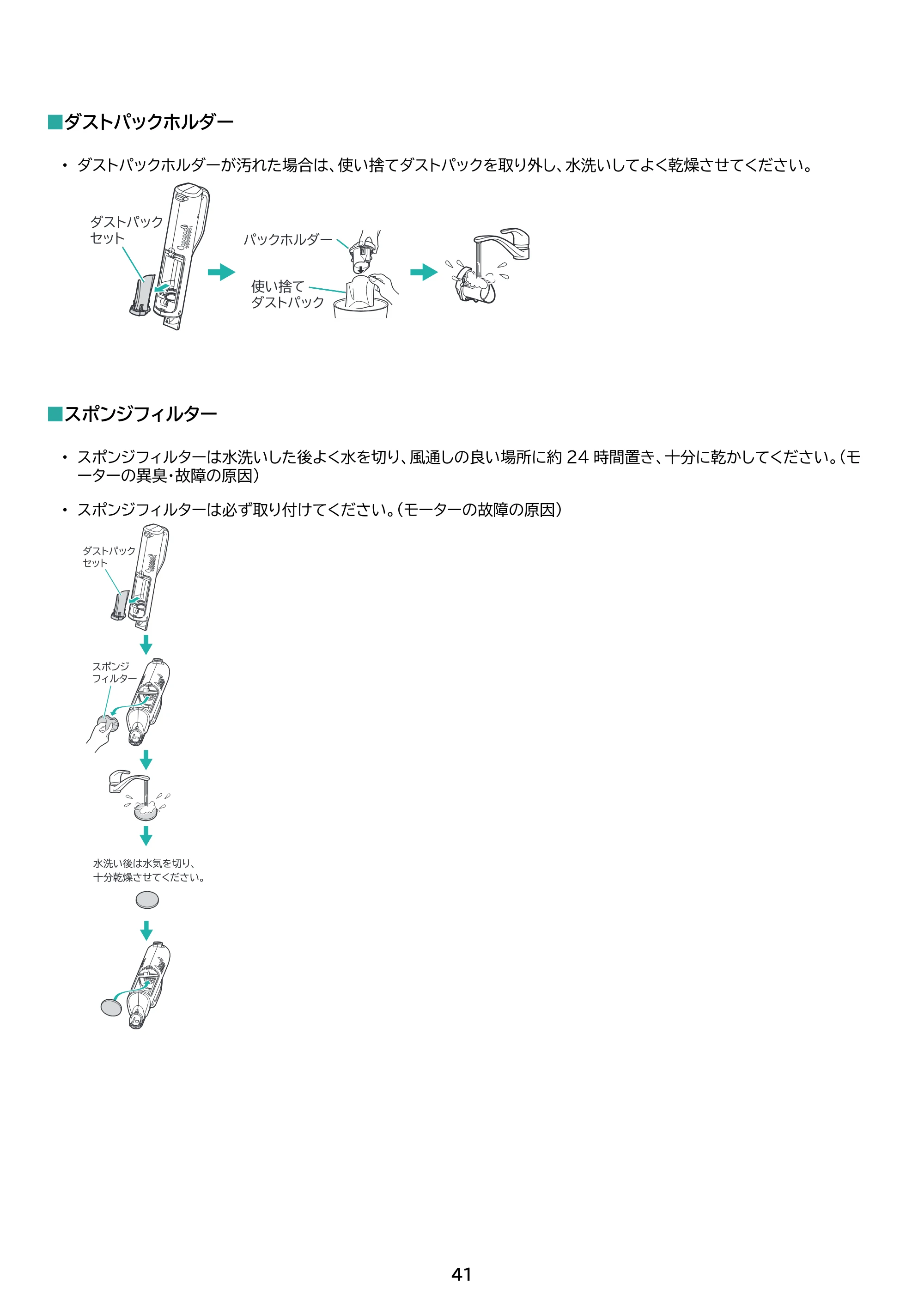 アイリスオーヤマ SBD-201P 取扱説明書 — 原本ページ — 41ページ