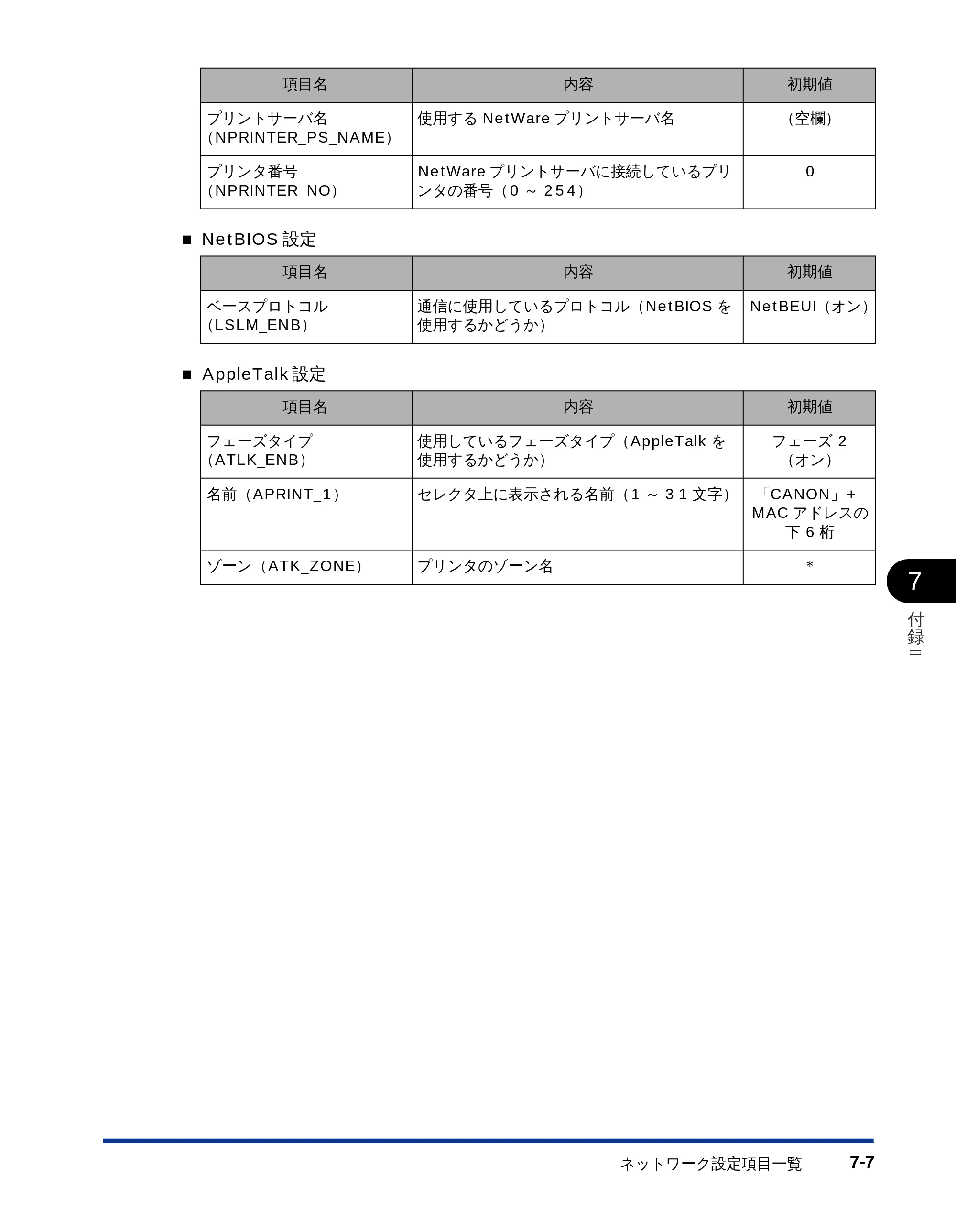 キヤノン LBP-1810 ネットワークガイド （PDF形式／5.9Mバイト） — 原本ページ — 114ページ