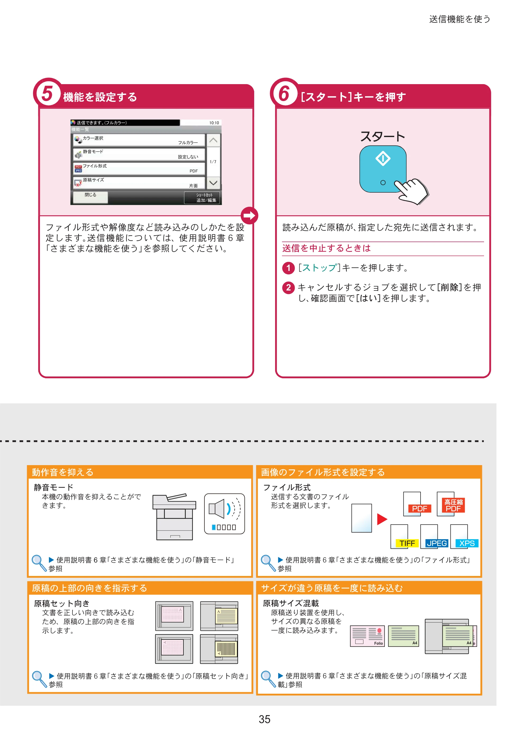 京セラ ECOSYS M3645idn ECOSYS M3645idn クイックガイド — 原本ページ — 35ページ