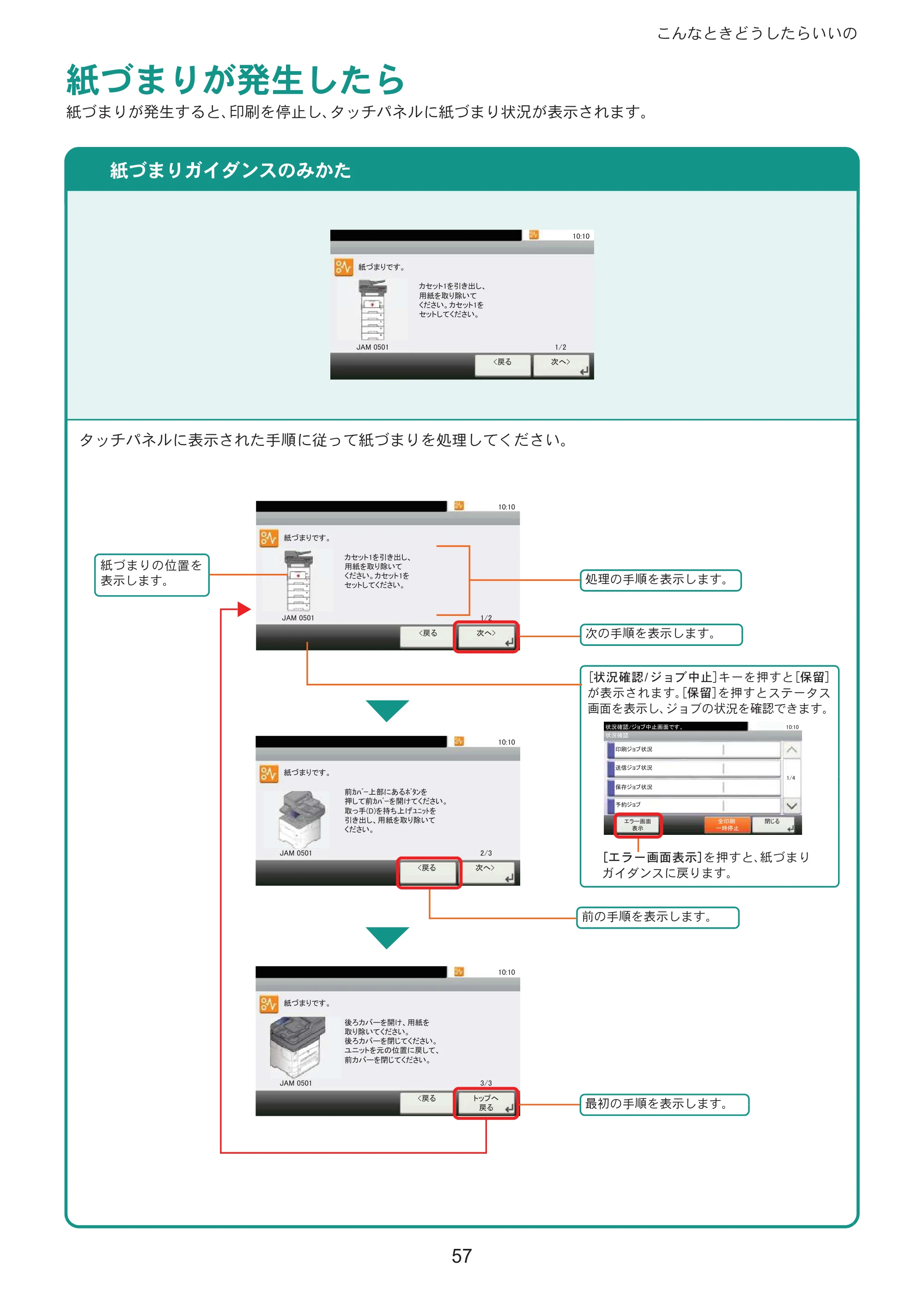 京セラ ECOSYS M3645idn ECOSYS M3645idn クイックガイド — ঞ̦̿ͤ͘อ୆̱̹ͣ — 原本ページ — 57ページ