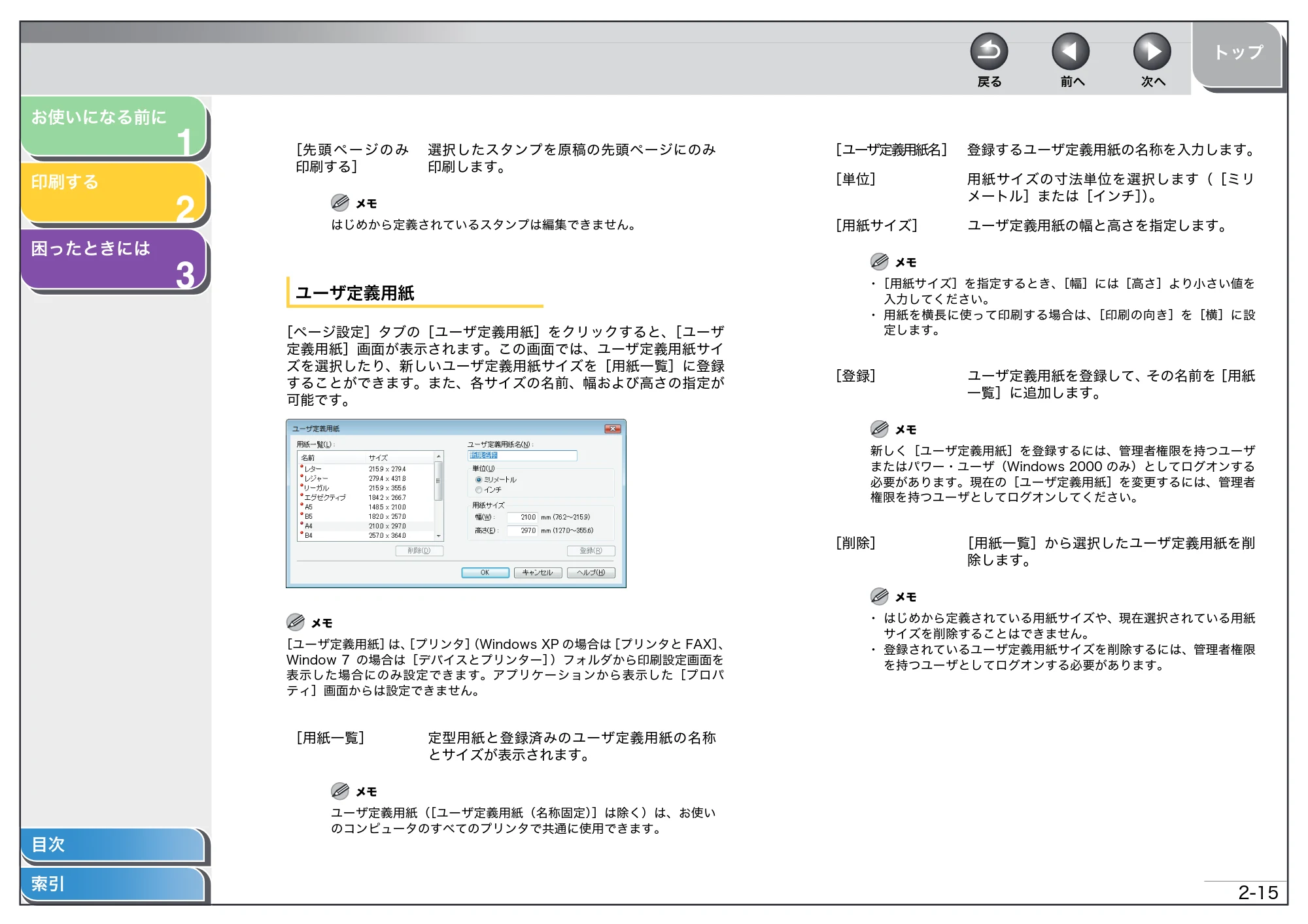 キヤノン D350 プリンタードライバーガイド （PDF形式／1.74Mバイト） — 原本ページ — 28ページ