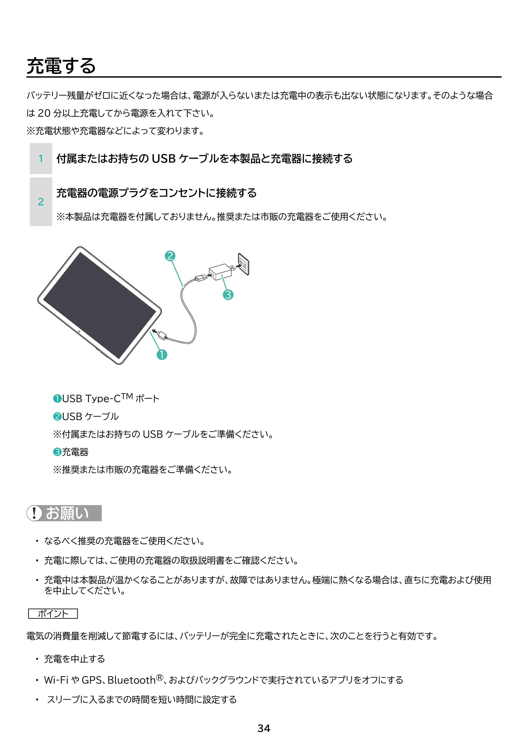 アイリスオーヤマ TE08D2M64-V1B 取扱説明書 — 原本ページ — 34ページ