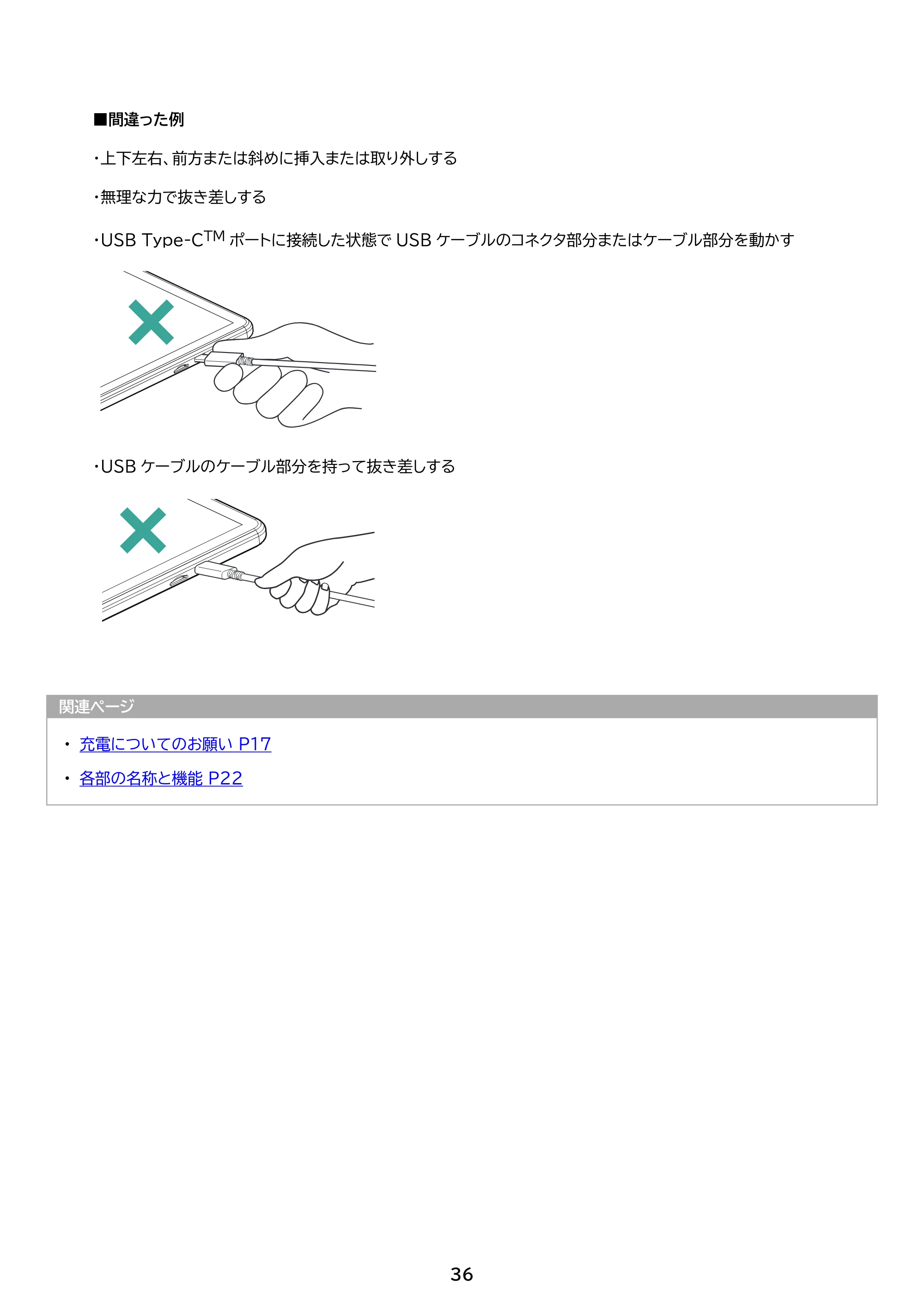 アイリスオーヤマ TE08D2M64-V1B 取扱説明書 — 原本ページ — 36ページ