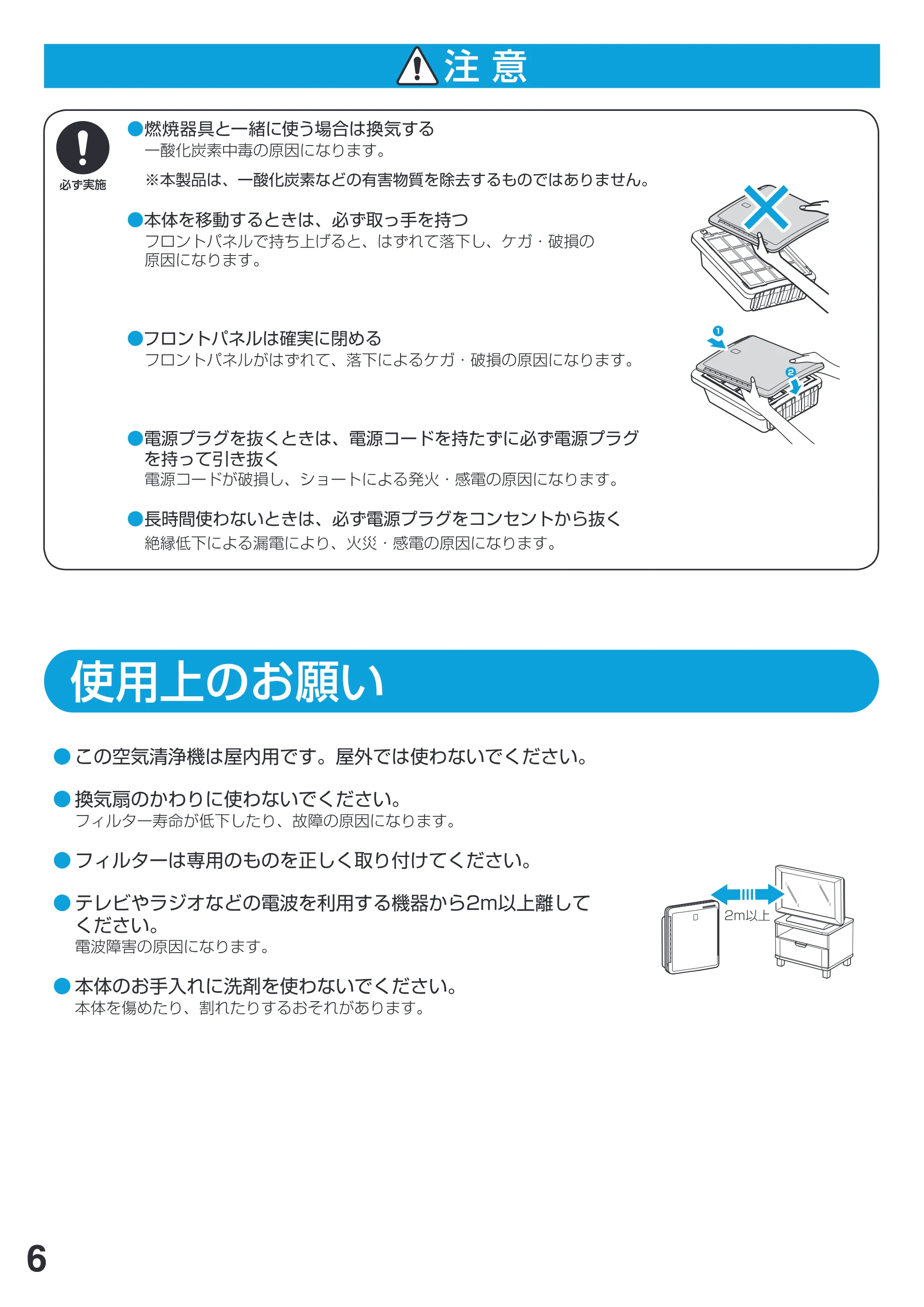アイリスオーヤマ PM2 / PMAC-100 取扱説明書 — P_06 [Converted] — 原本ページ — 6ページ