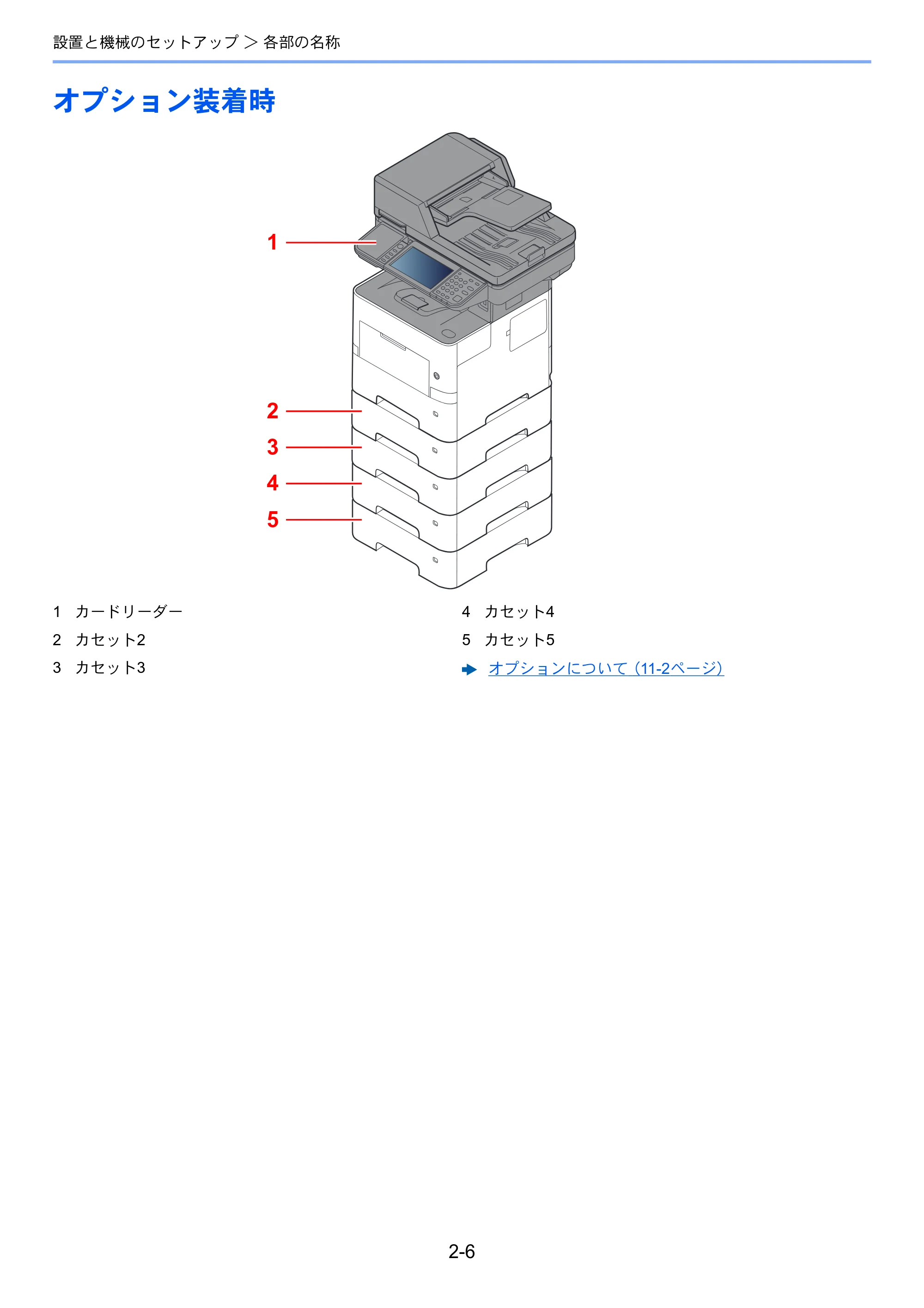 京セラ ECOSYS M3645idn ECOSYS M3645idn 使用説明書 — オプション装着時 — 原本ページ — 58ページ